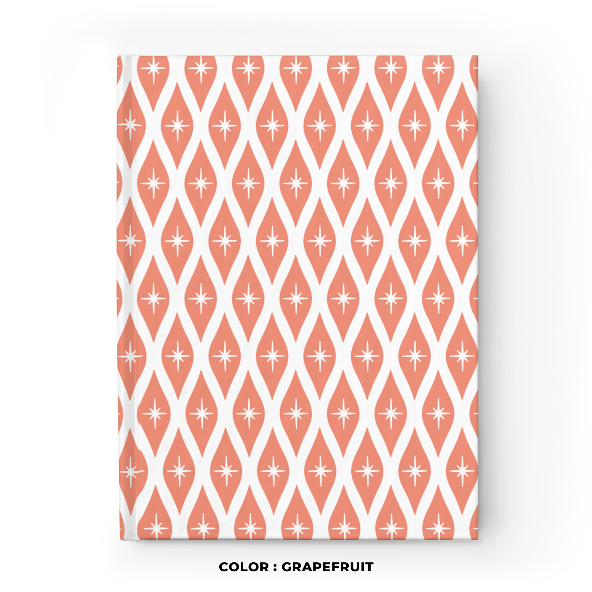 Retro Ogee Journal in Grapefruit product thumbnail image Retro Ogee Journal in Grapefruit product thumbnail image