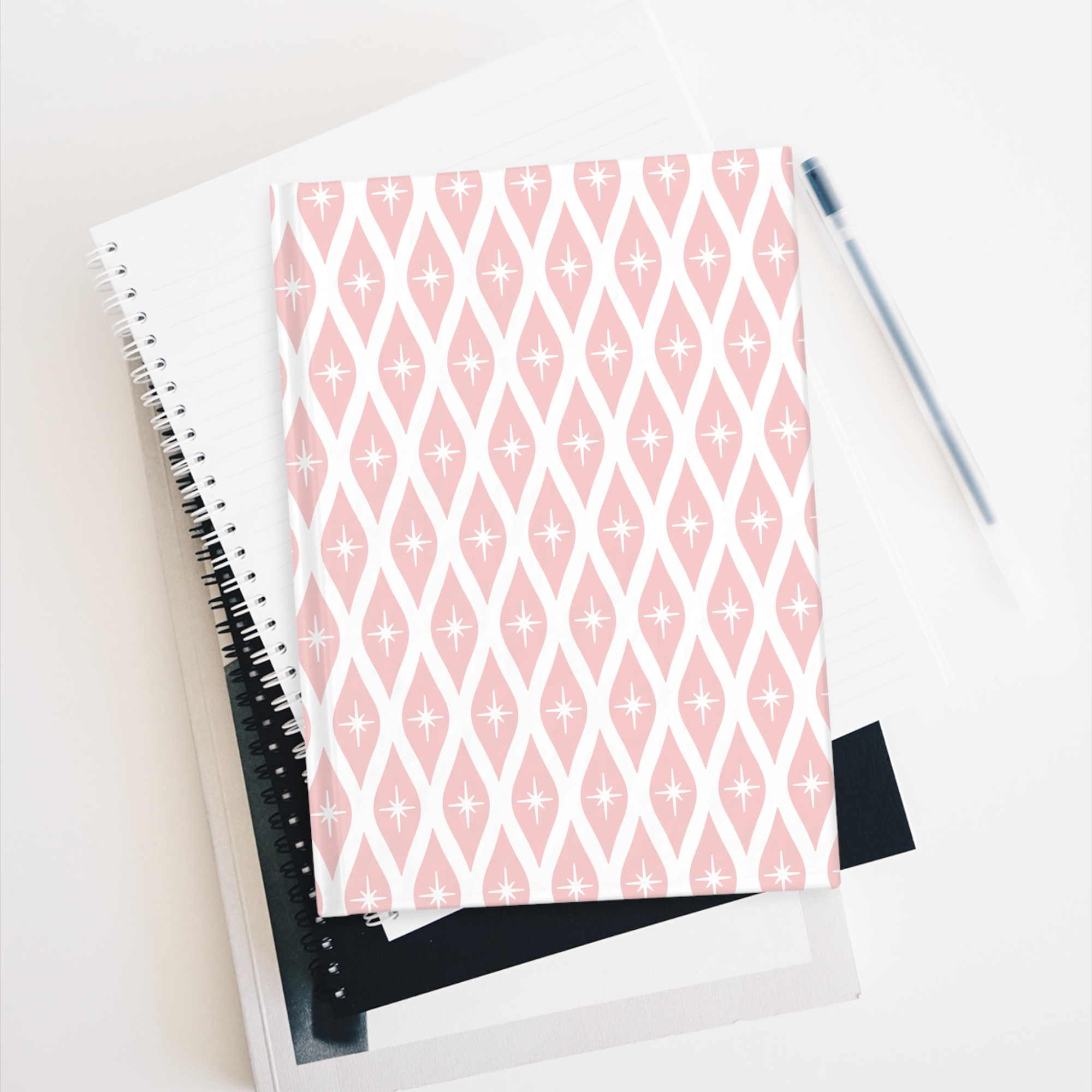 Retro Ogee Journal in Bubblegum product thumbnail image Retro Ogee Journal in Bubblegum product thumbnail image