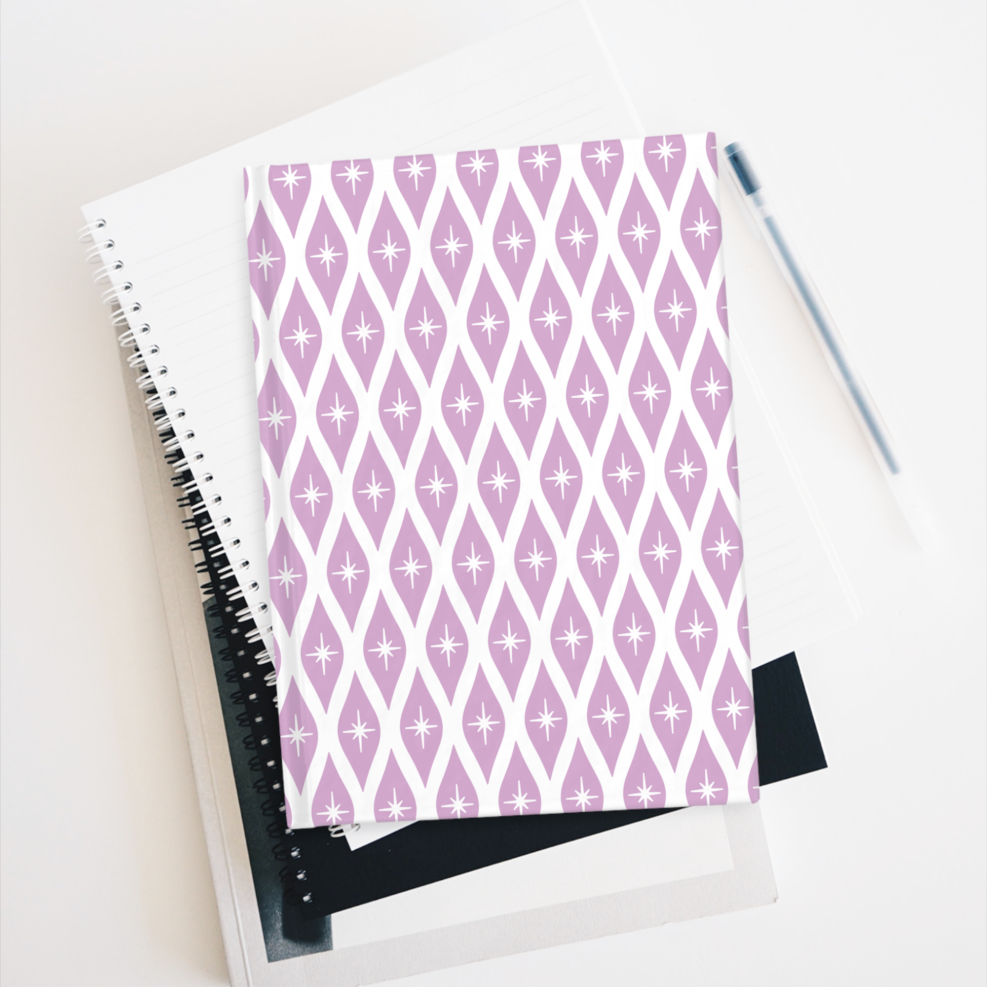 Retro Ogee Journal in Amethyst product thumbnail image Retro Ogee Journal in Amethyst product thumbnail image