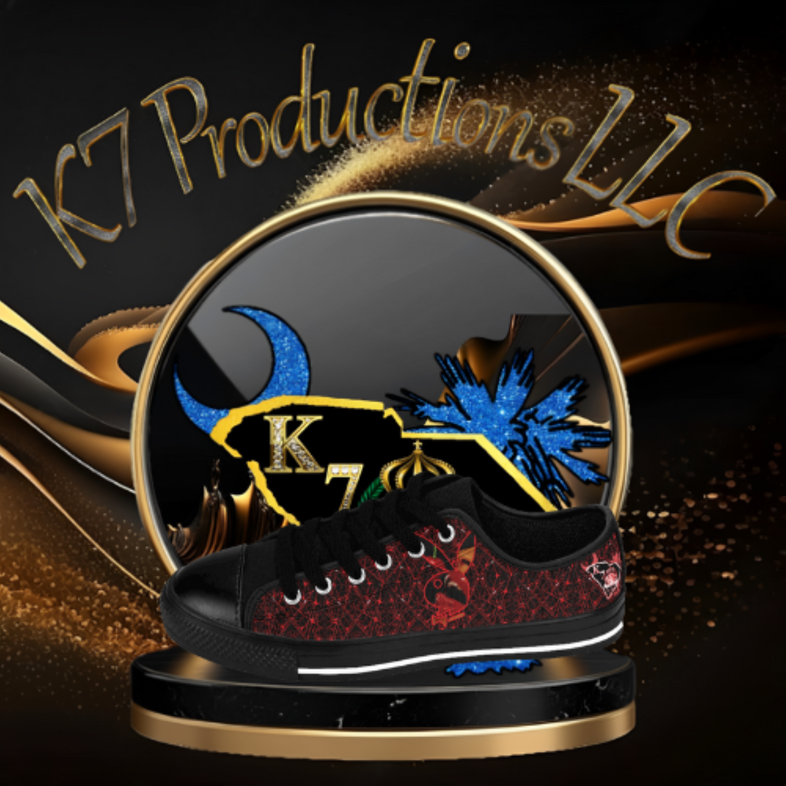 Men's PlayBoy CobWeb Sneakers product thumbnail image Men's PlayBoy CobWeb Sneakers product thumbnail image