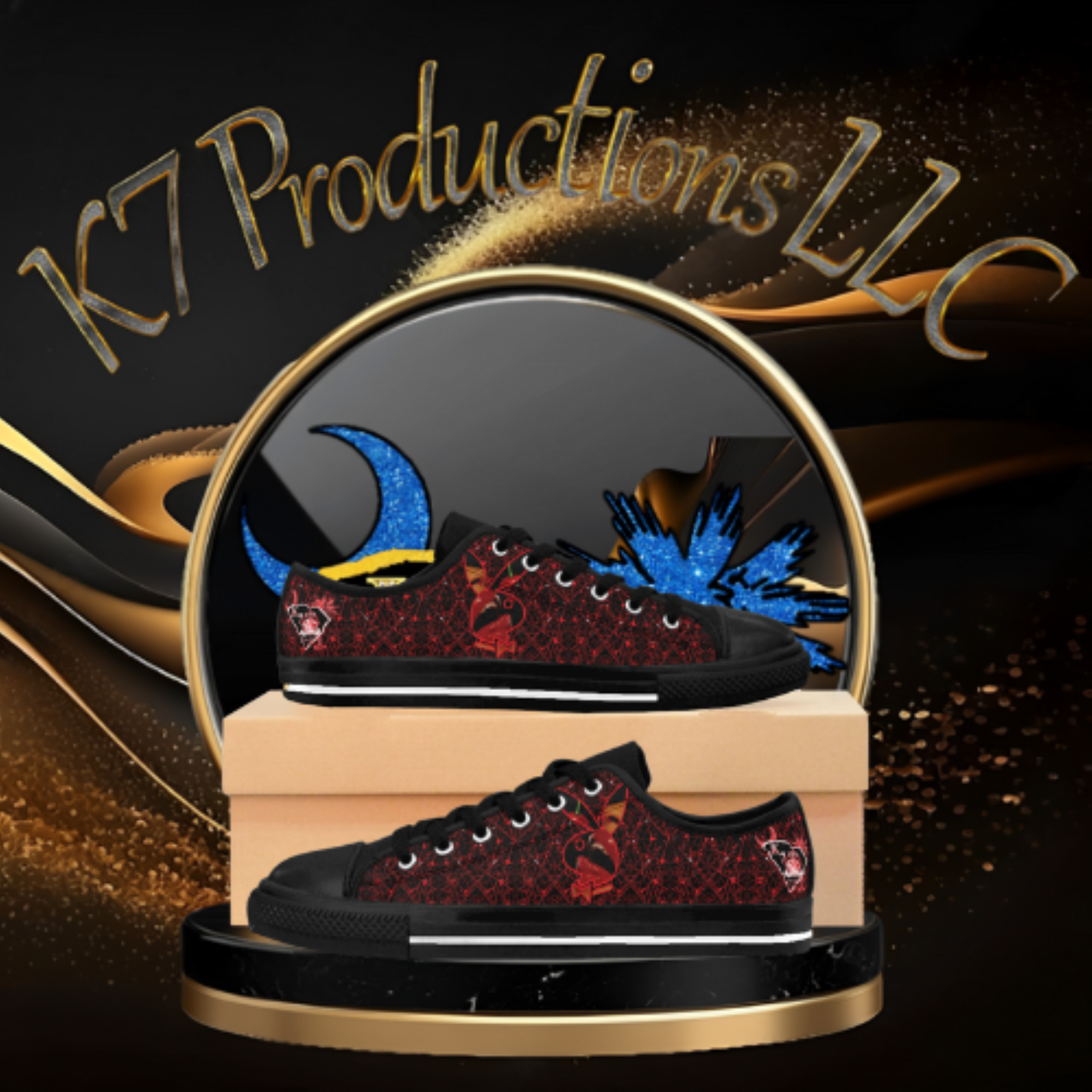 Men's PlayBoy CobWeb Sneakers product thumbnail image Men's PlayBoy CobWeb Sneakers product thumbnail image