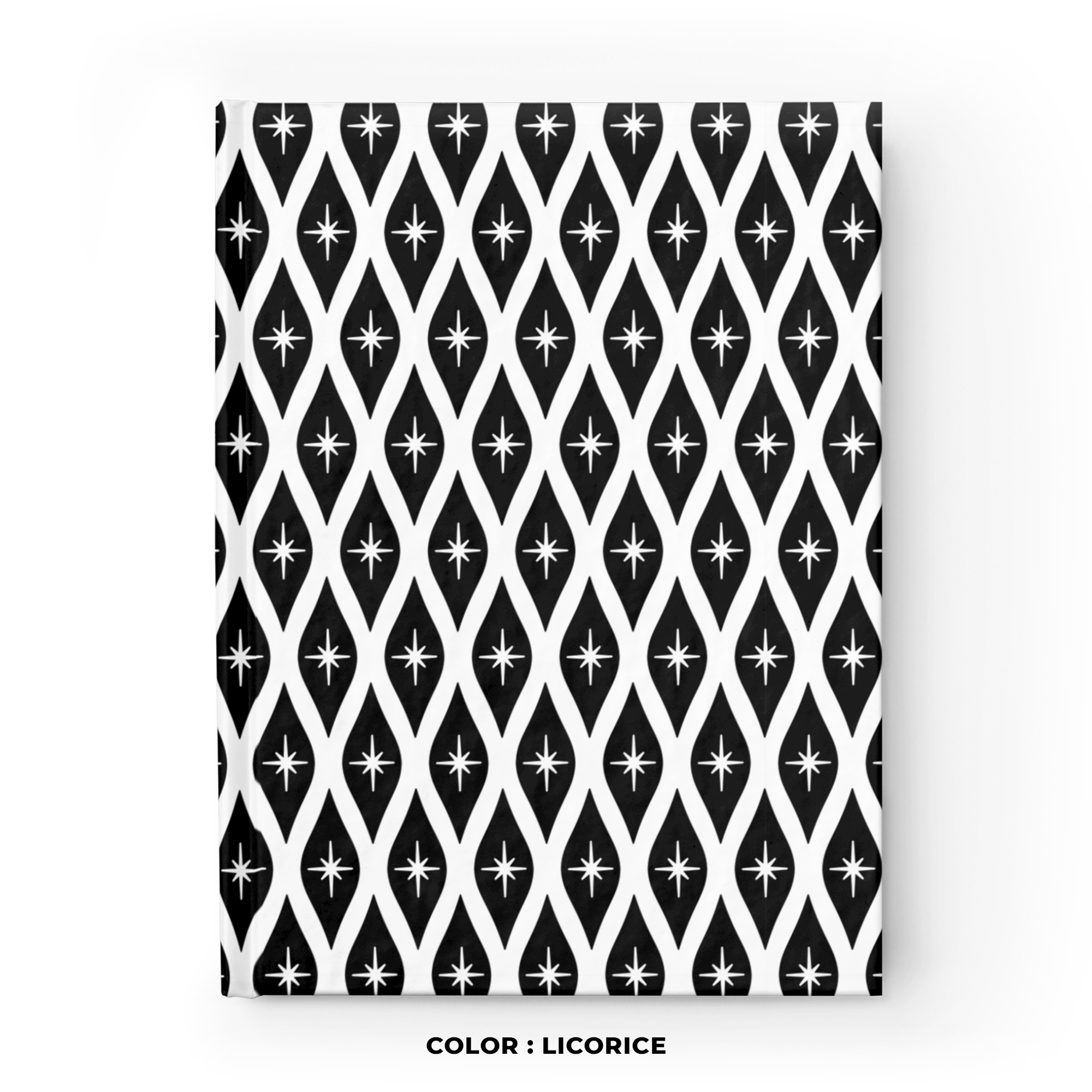 Retro Ogee Journal in Licorice product thumbnail image Retro Ogee Journal in Licorice product thumbnail image