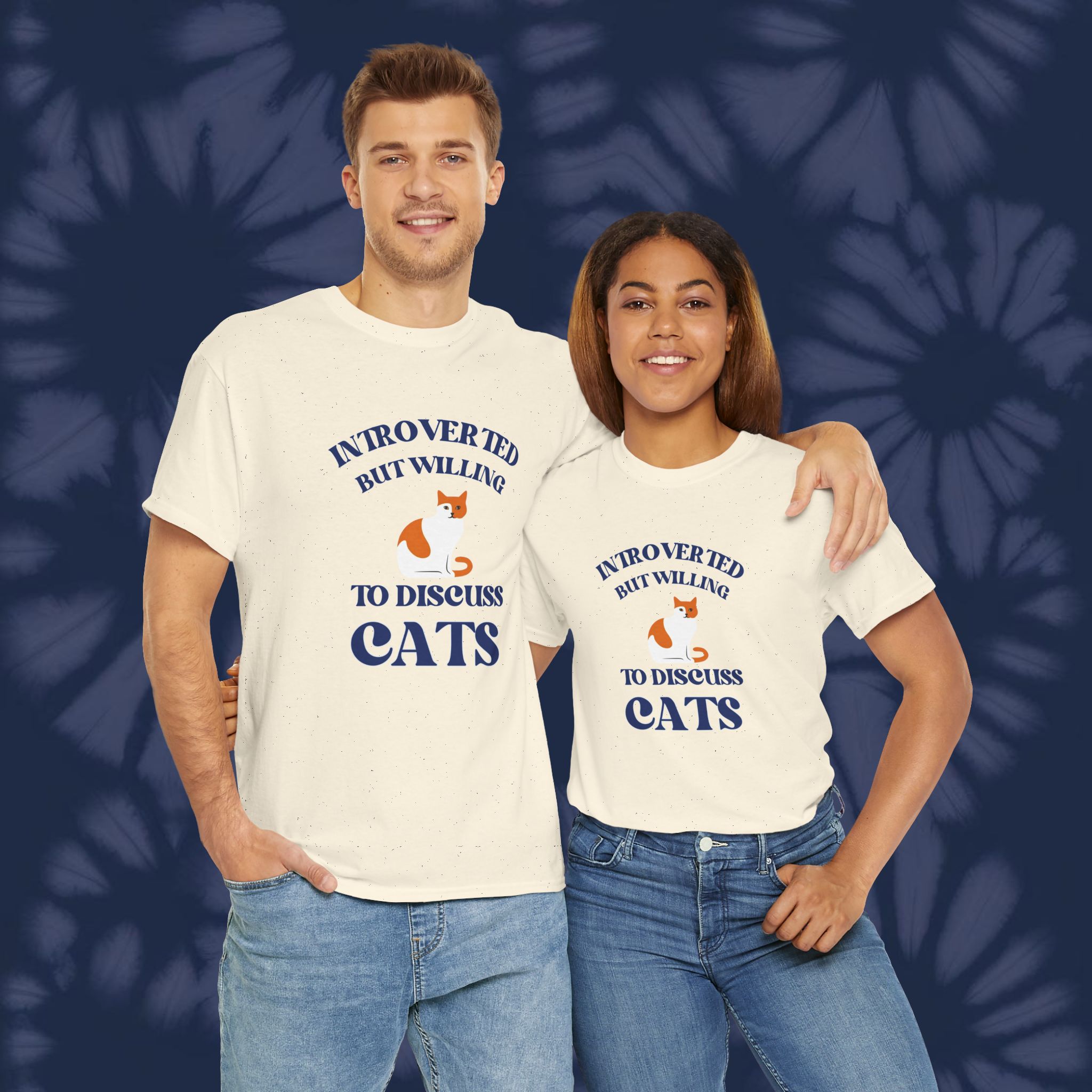 Introverted but Willing to Discuss Orange Cats Unisex T product thumbnail image Introverted but Willing to Discuss Orange Cats Unisex T product thumbnail image