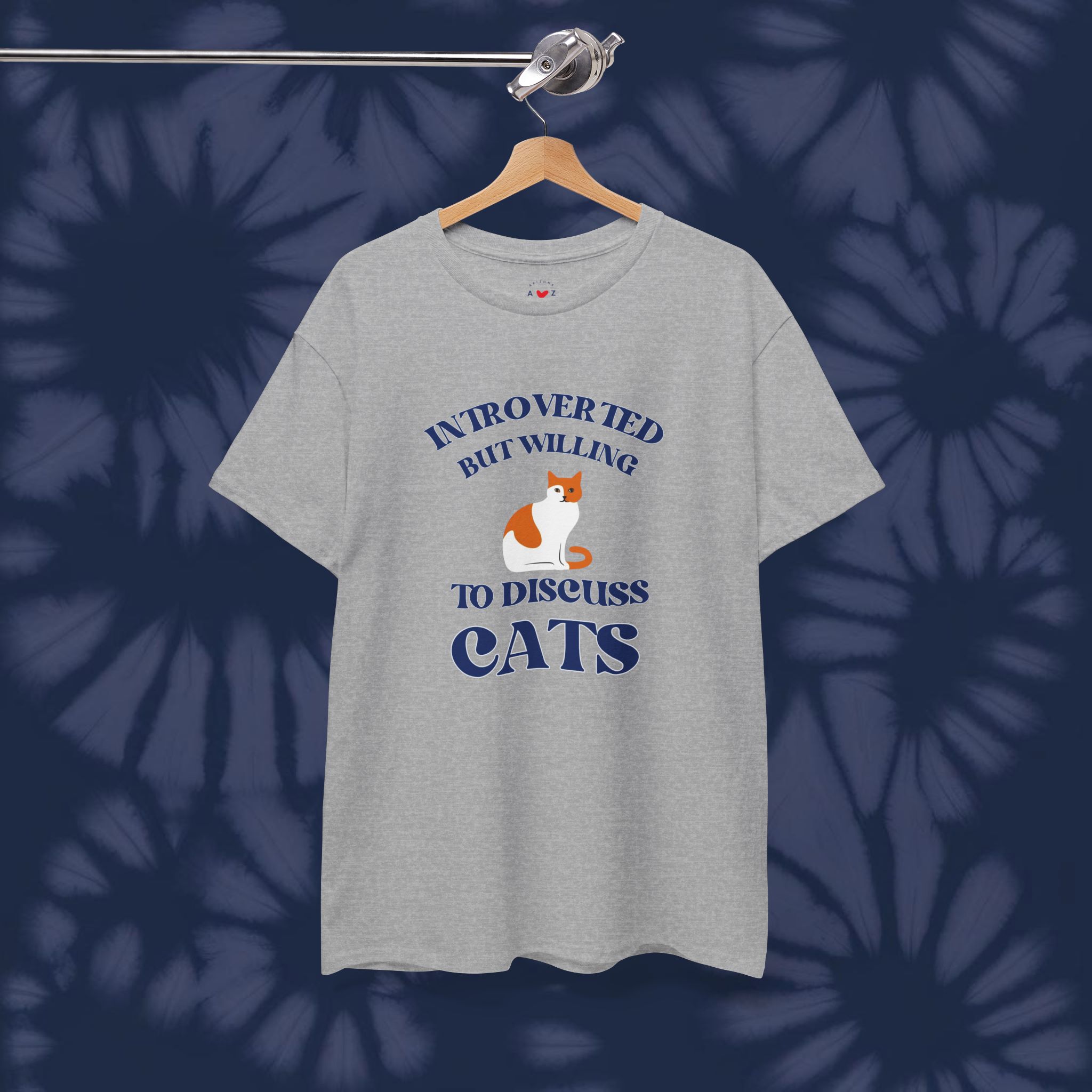 Introverted but Willing to Discuss Orange Cats Unisex T product thumbnail image