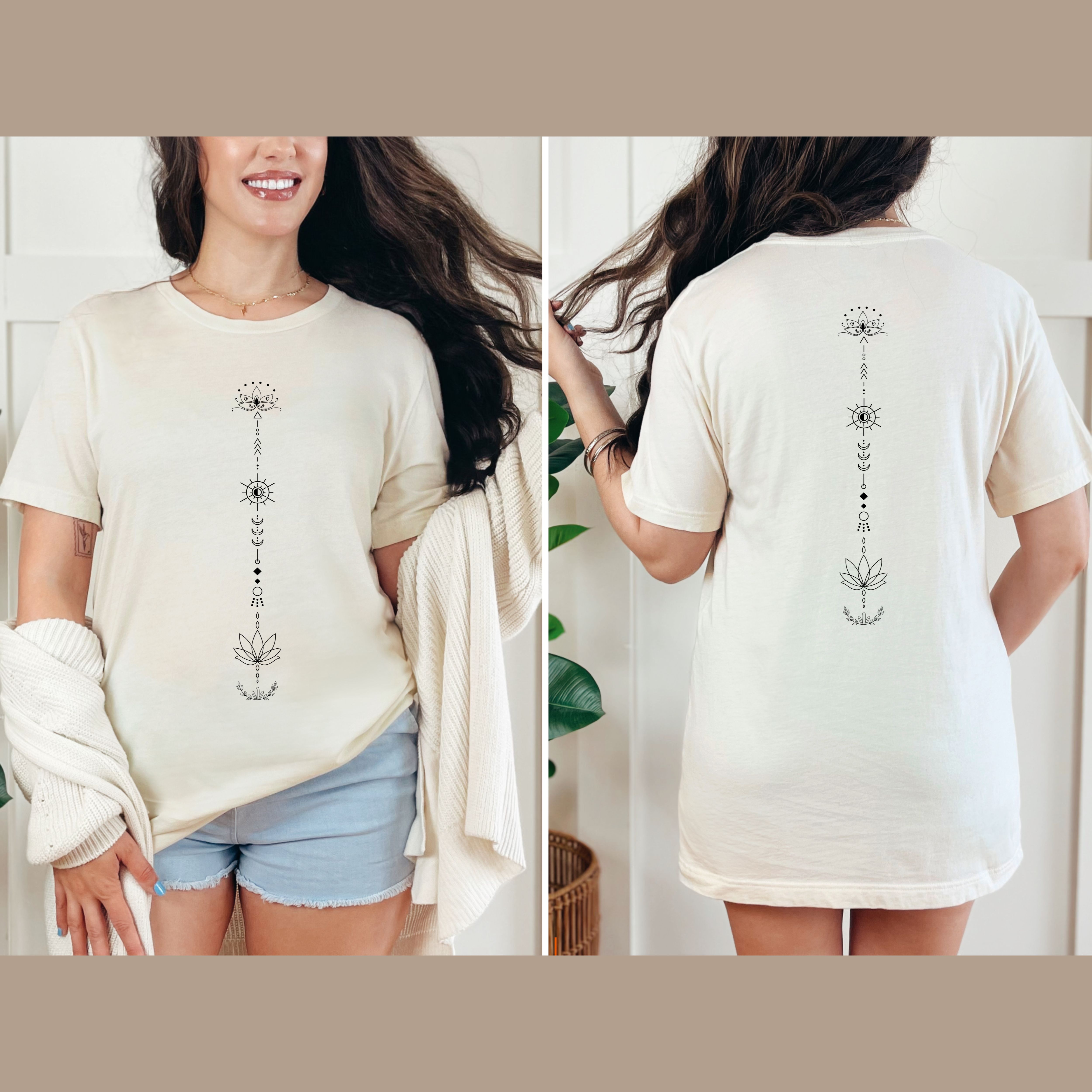 Lotus Boho Tee product thumbnail image Lotus Boho Tee product thumbnail image