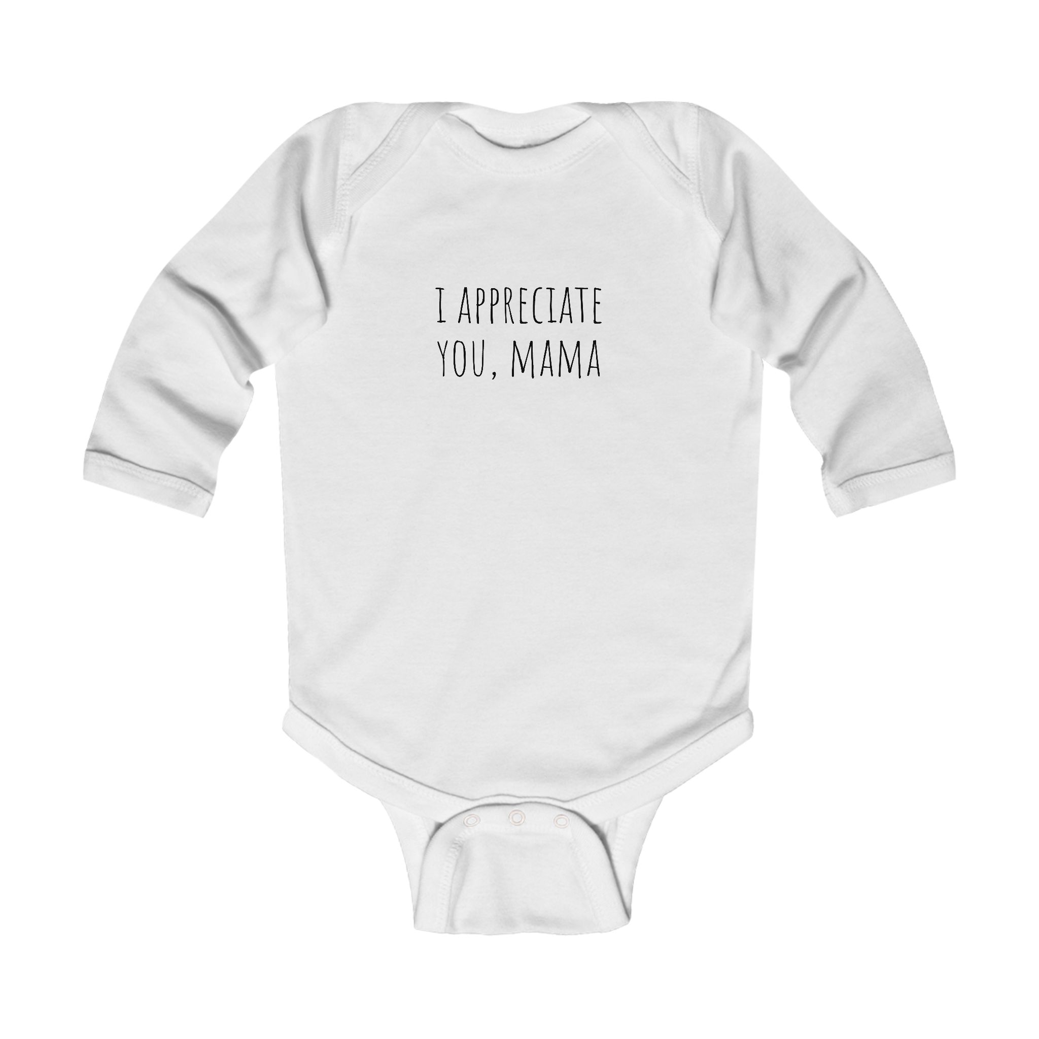 appreciate you mama long-sleeve bodysuit (amatic) appreciate you mama long-sleeve bodysuit (amatic)