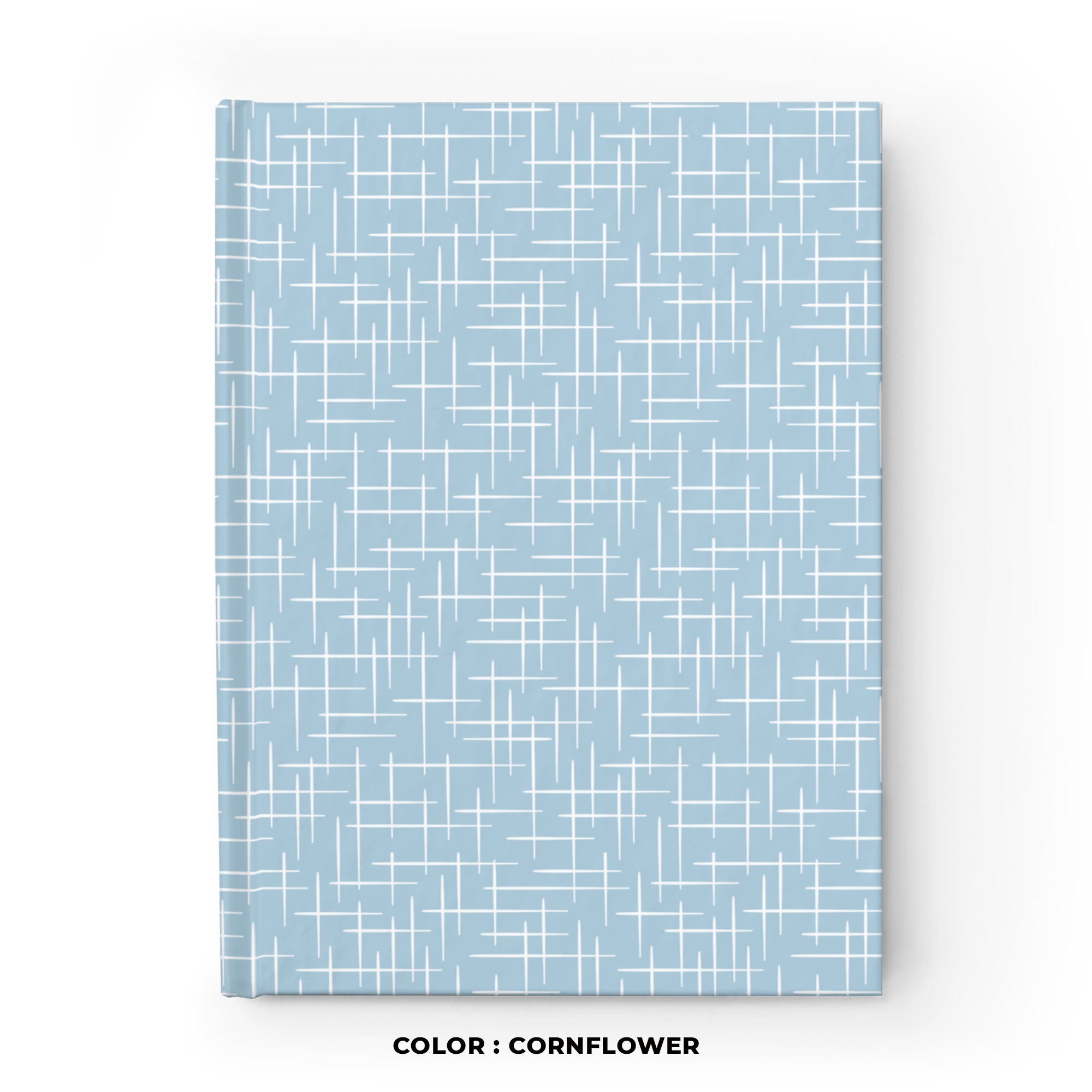 Retro Hashtag Journal in Cornflower product thumbnail image
