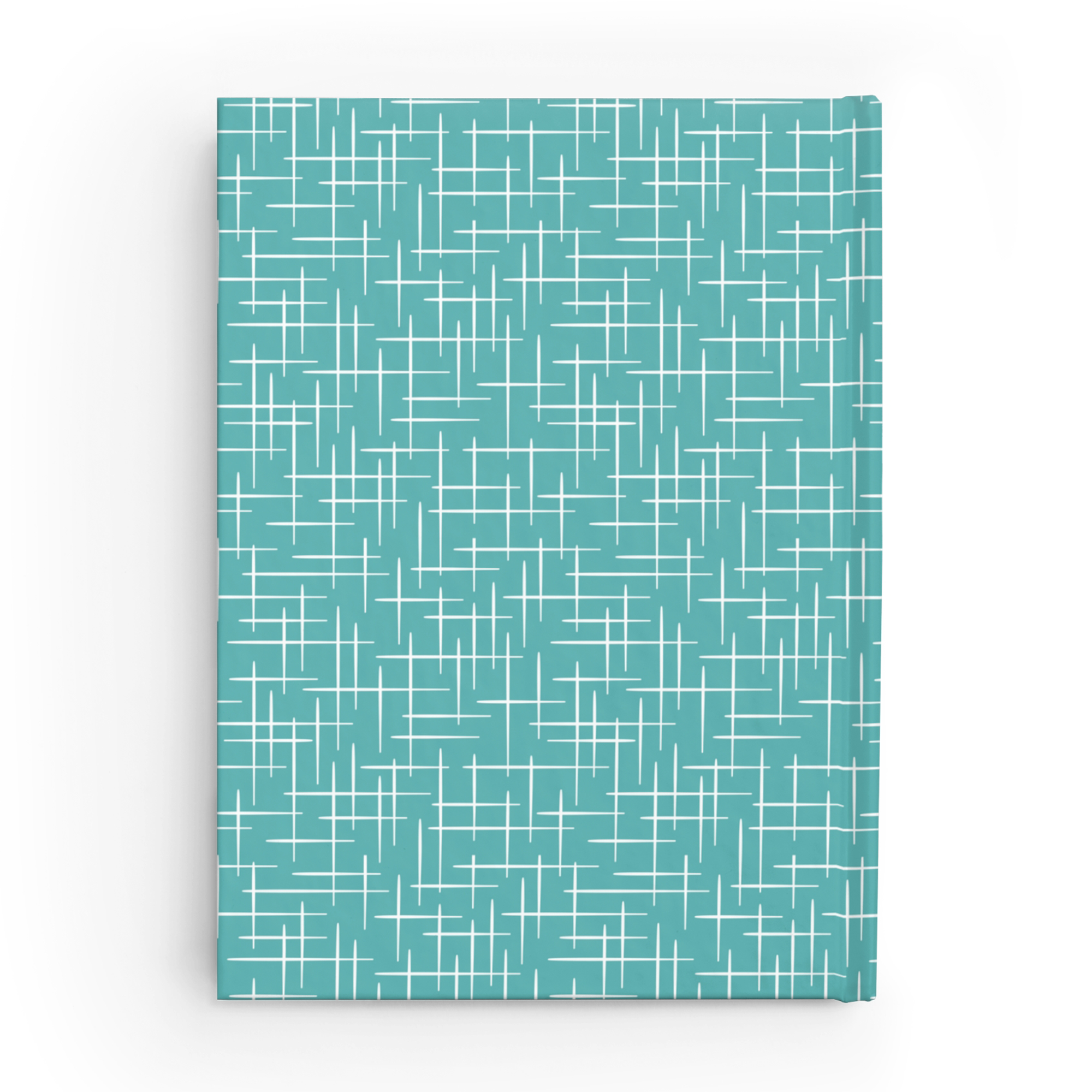 Retro Hashtag in Journal in Turquoise product thumbnail image