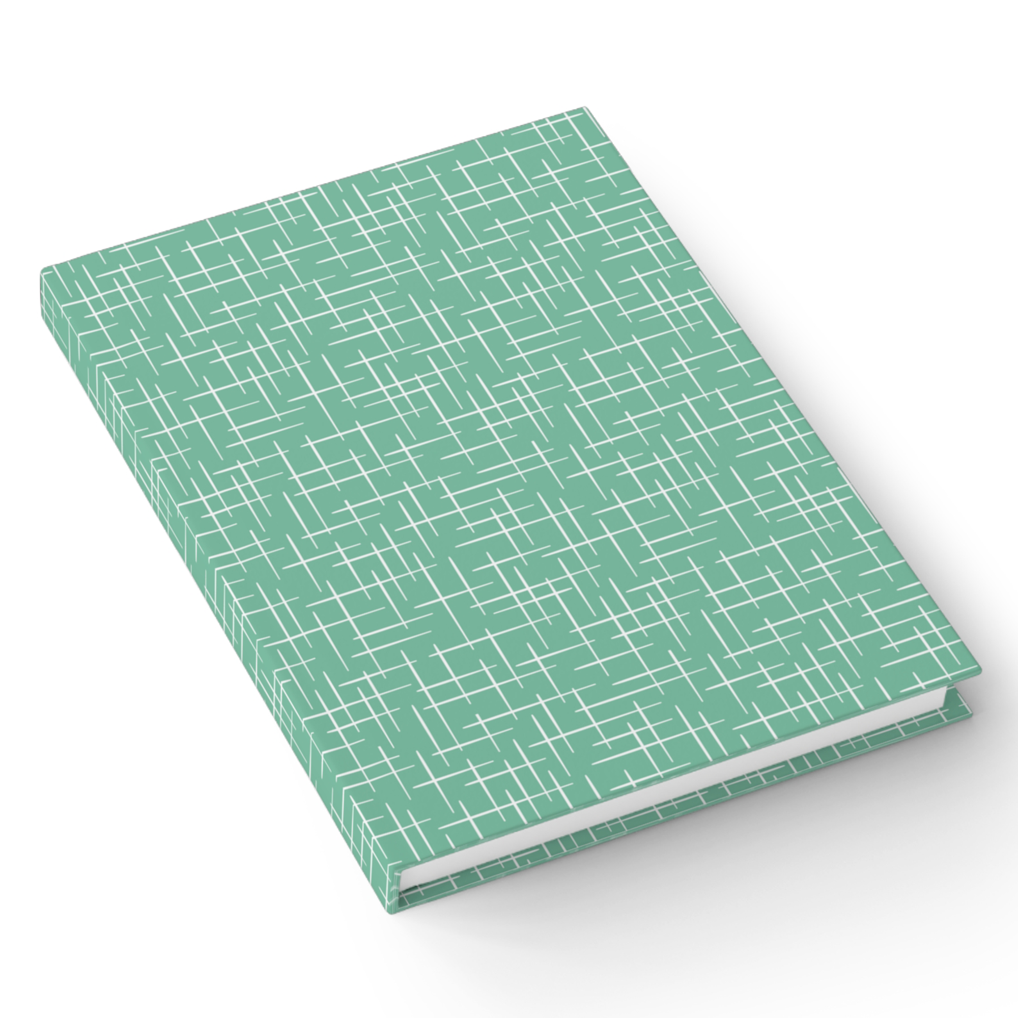 Retro Hashtag Journal in Peacock product thumbnail image