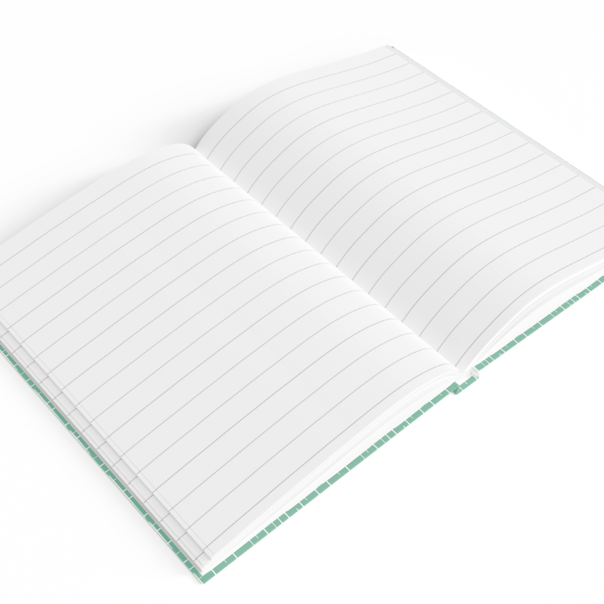 Retro Hashtag Journal in Peacock product thumbnail image