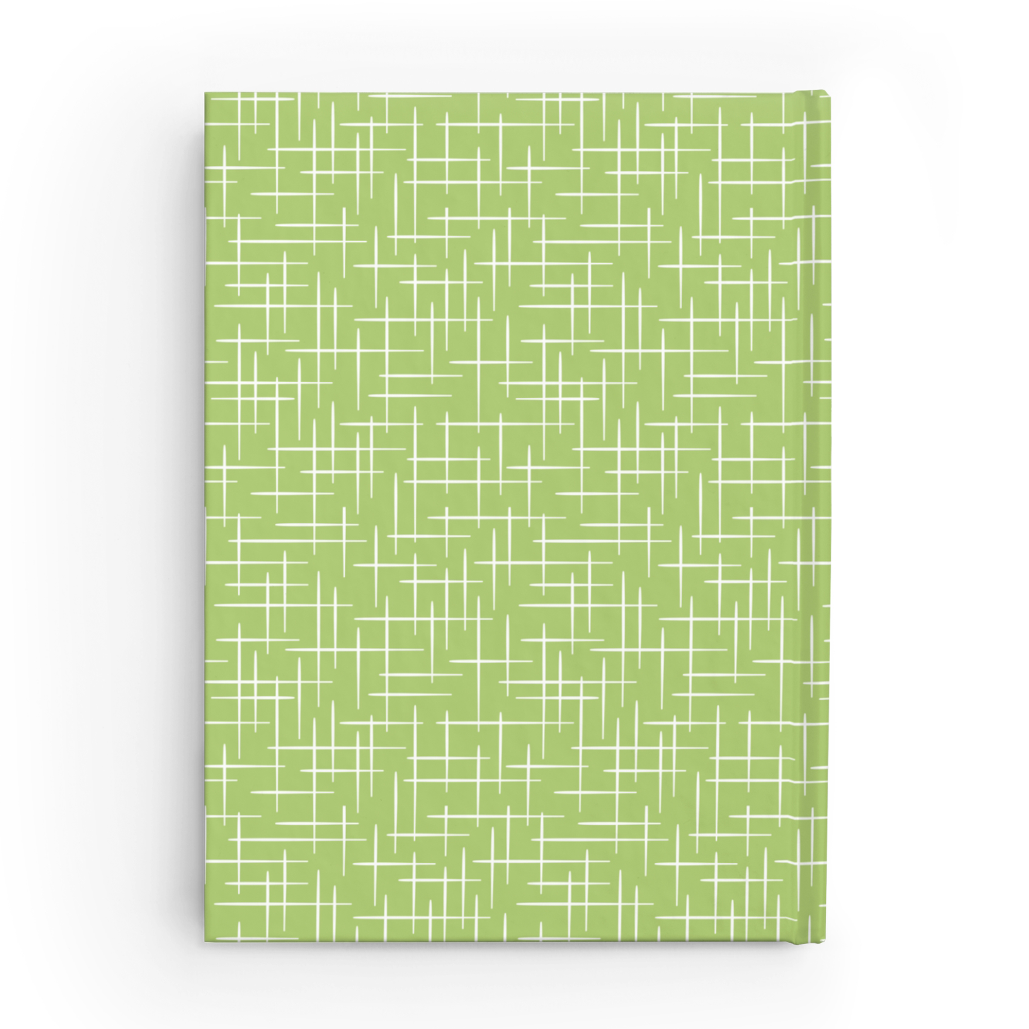 Retro Hashtag Journal in Lime product thumbnail image