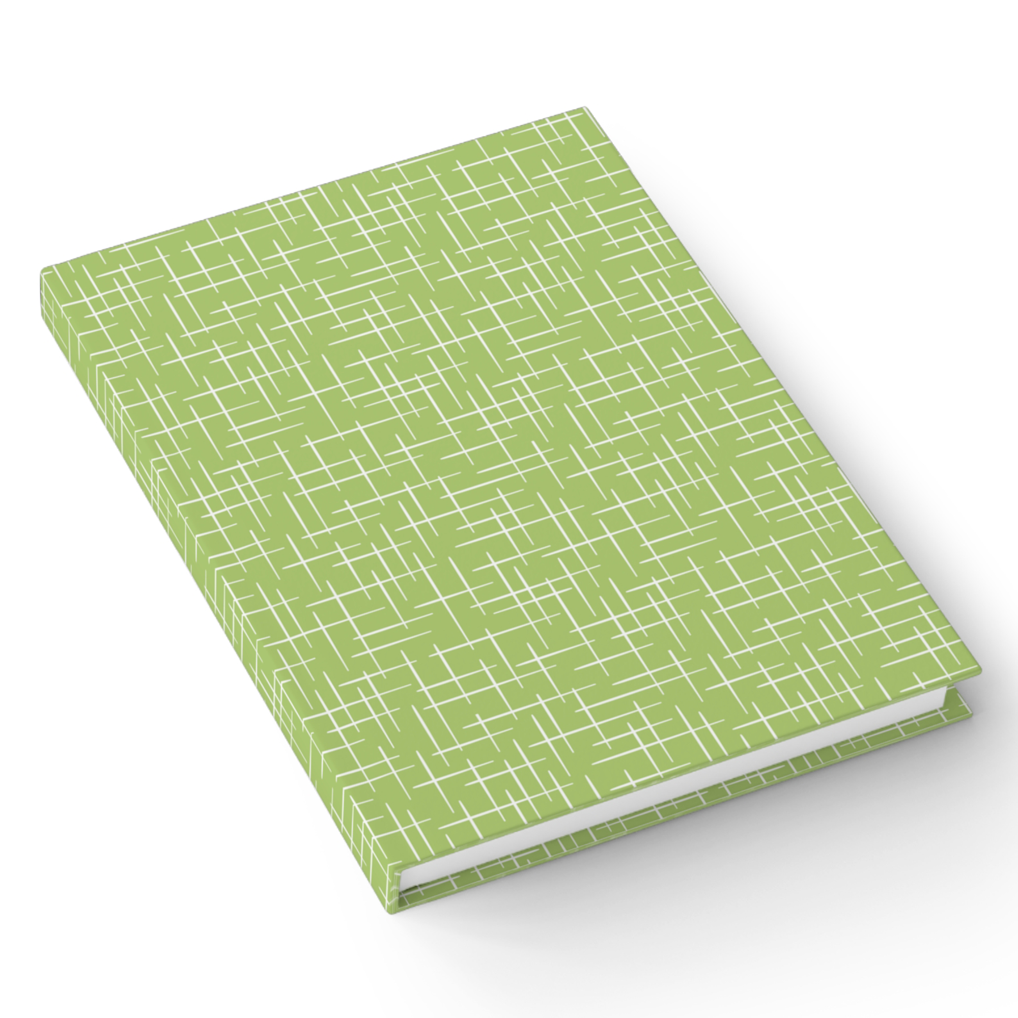 Retro Hashtag Journal in Lime product thumbnail image
