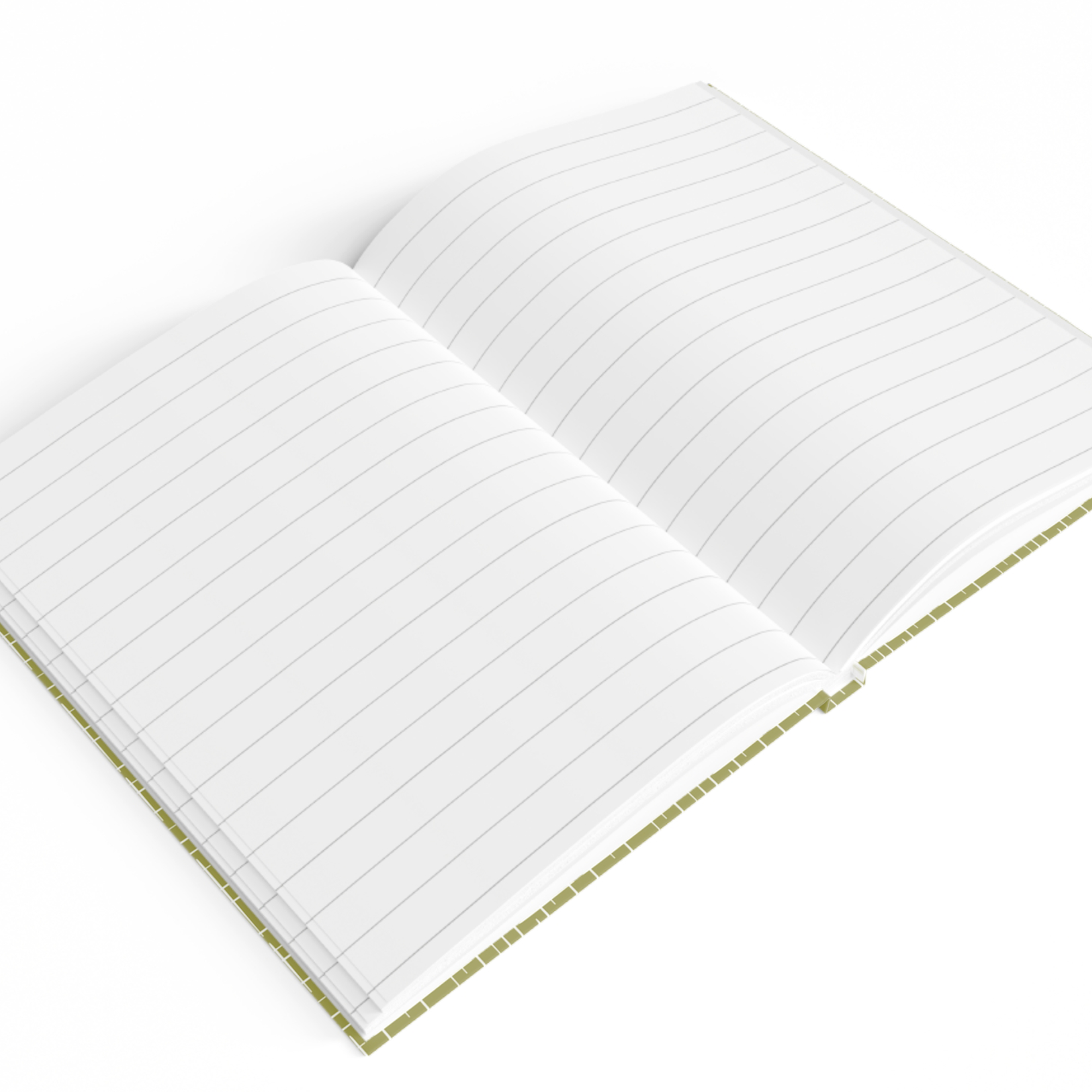 Retro Hashtag Journal in Olive product thumbnail image