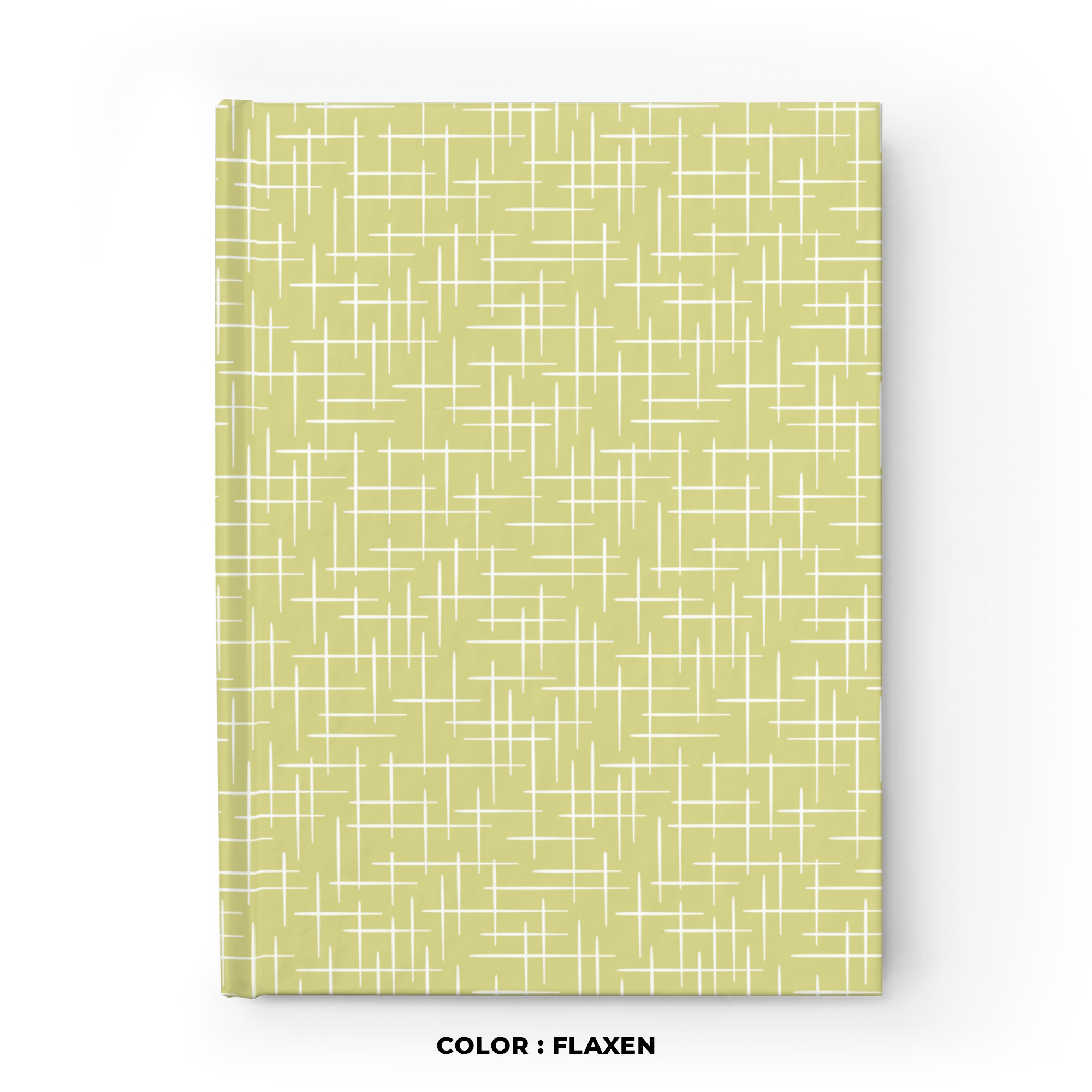Retro Hashtag Journal in Flaxen product thumbnail image