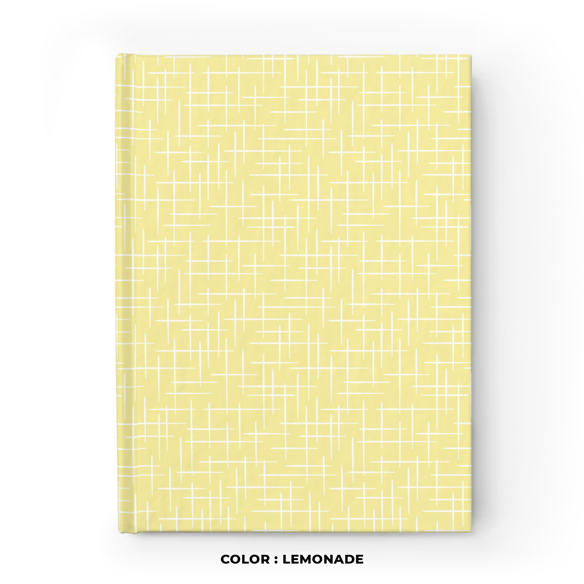Retro Hashtag Journal in Lemonade product thumbnail image