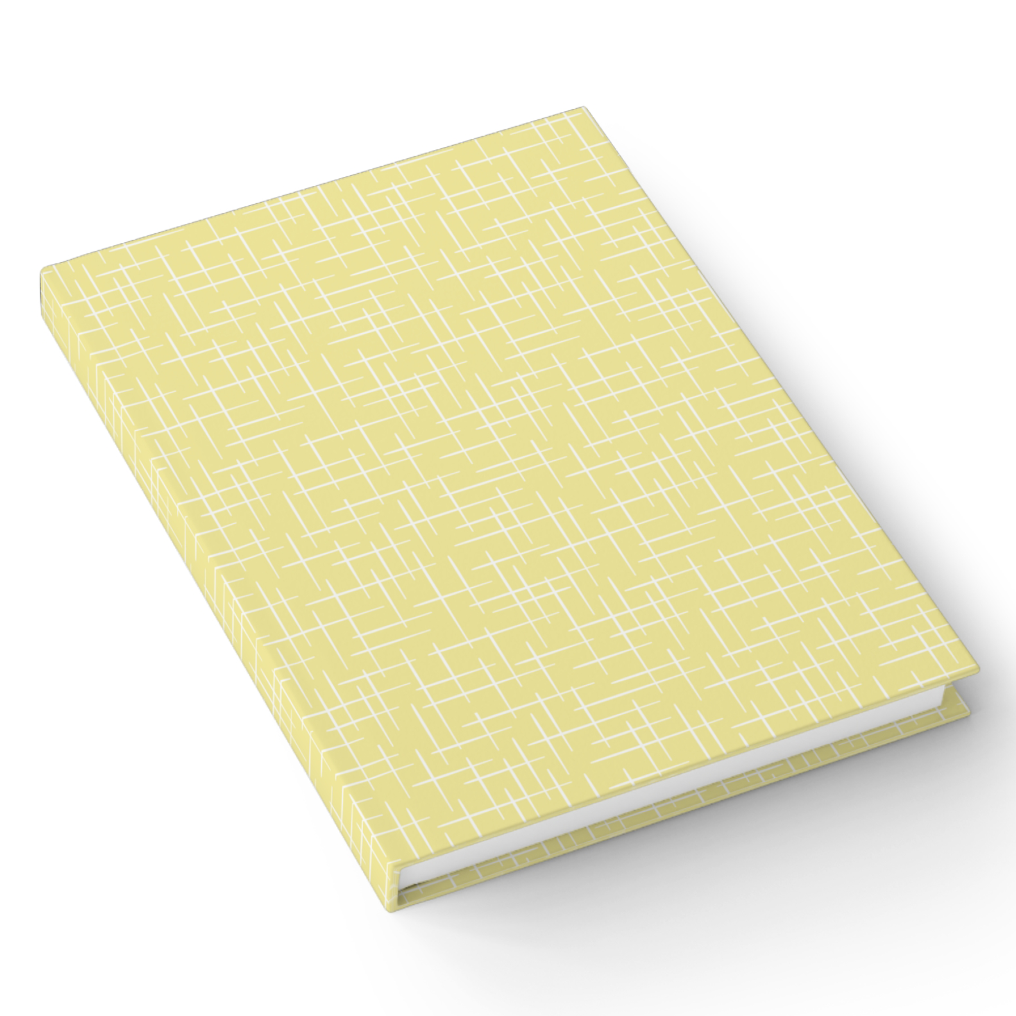 Retro Hashtag Journal in Lemonade product thumbnail image