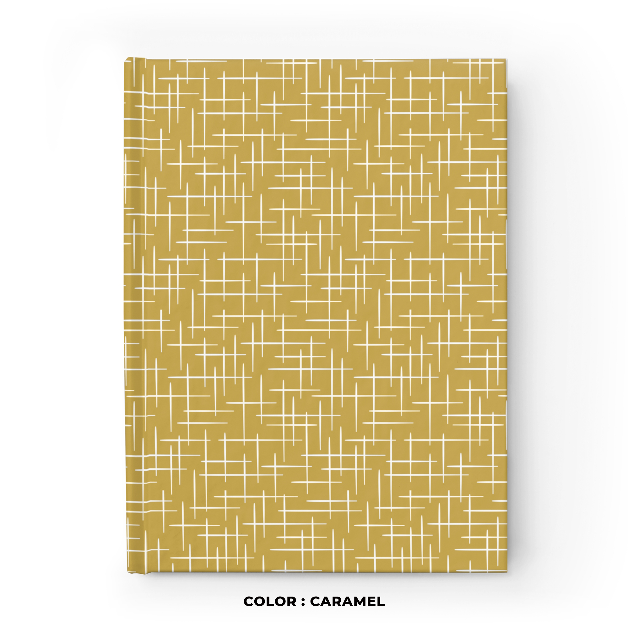 Retro Hashtag Journal in Caramel product thumbnail image