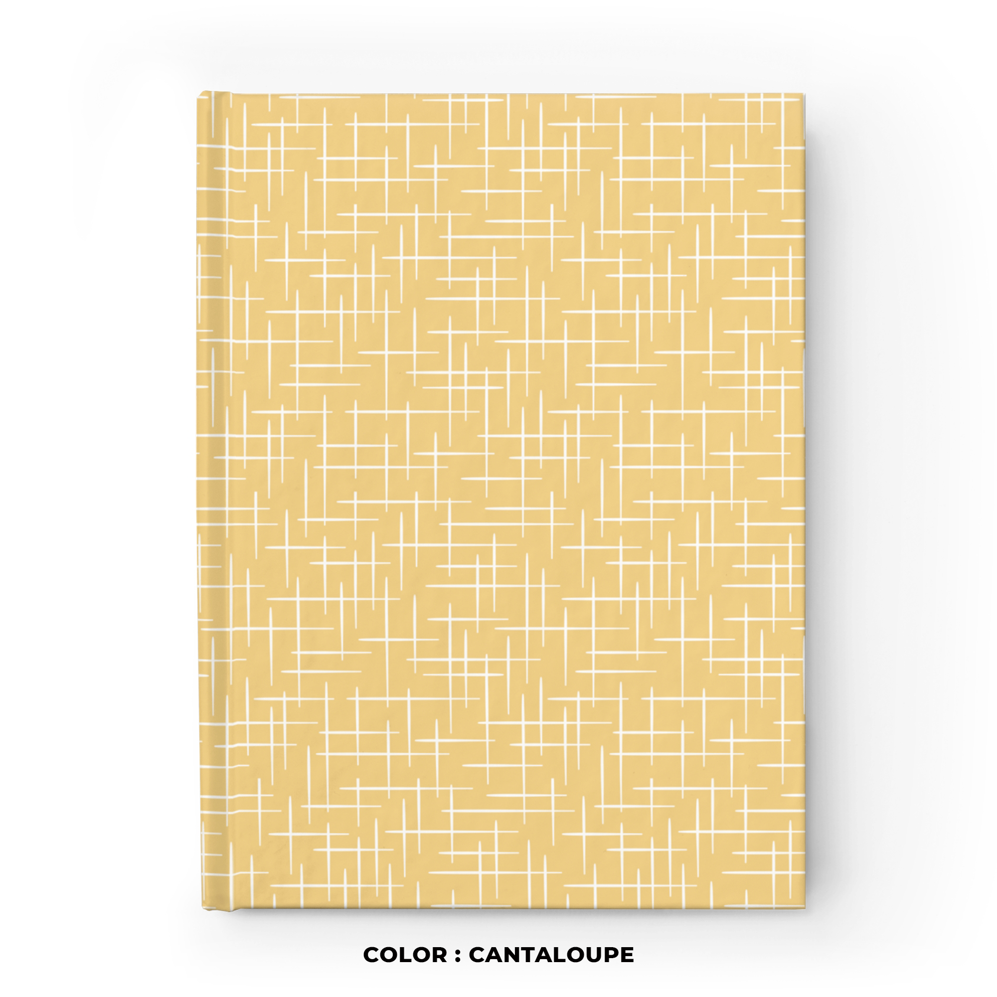 Retro Hashtag Journal in Cantaloupe product thumbnail image
