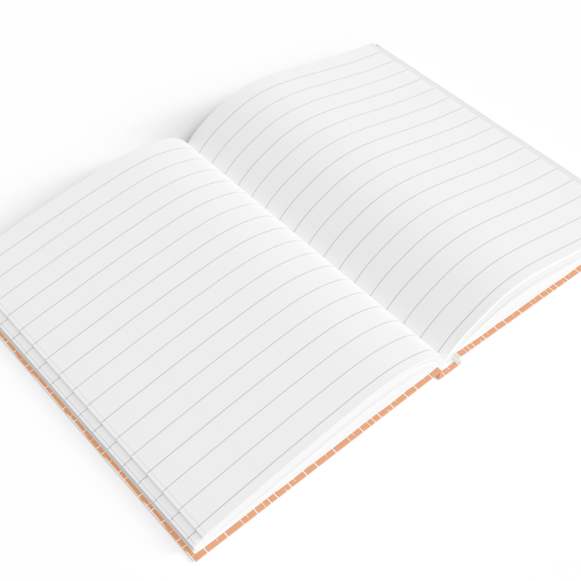 Retro Hashtag Journal in Clementine product thumbnail image