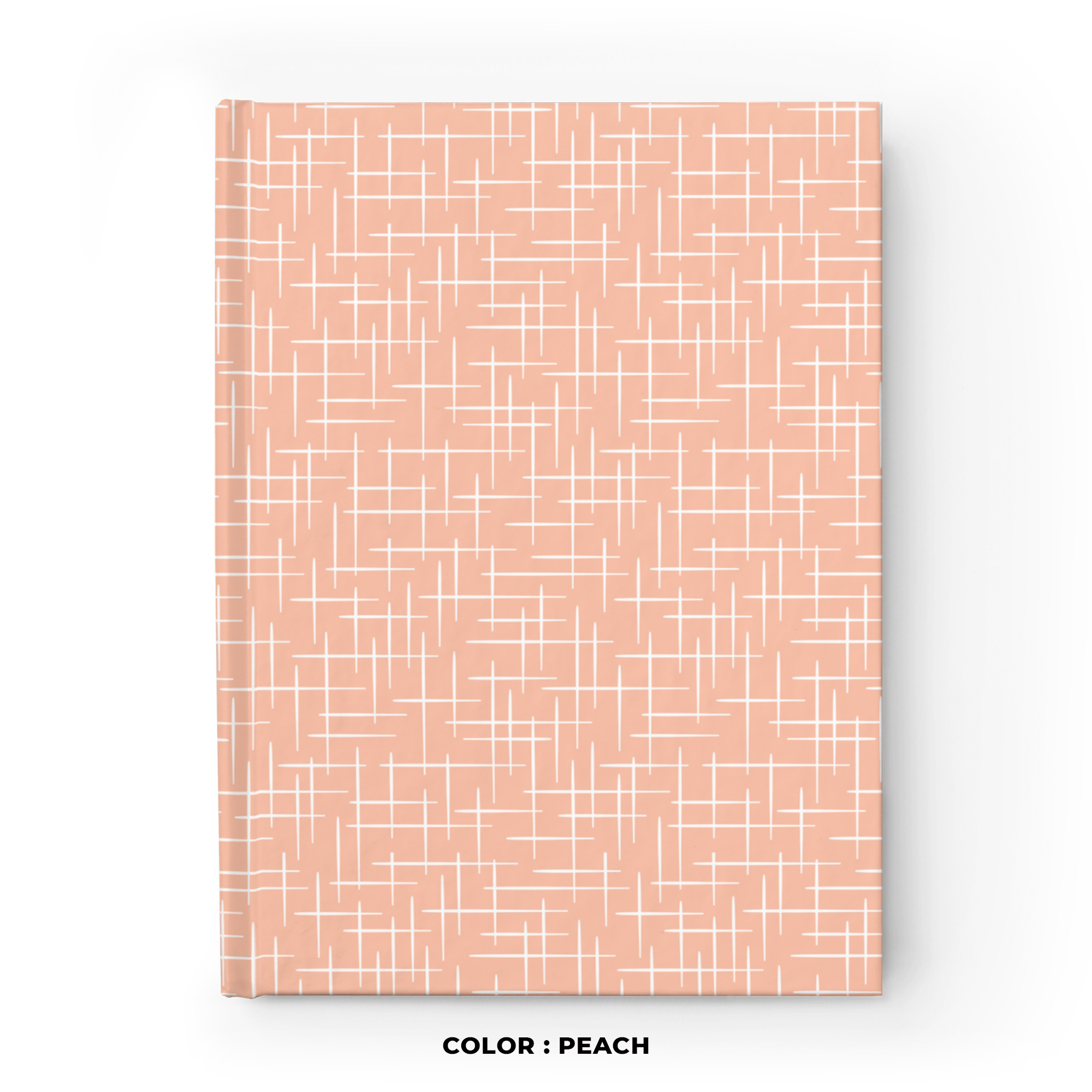 Retro Hashtag Journal in Peach product thumbnail image