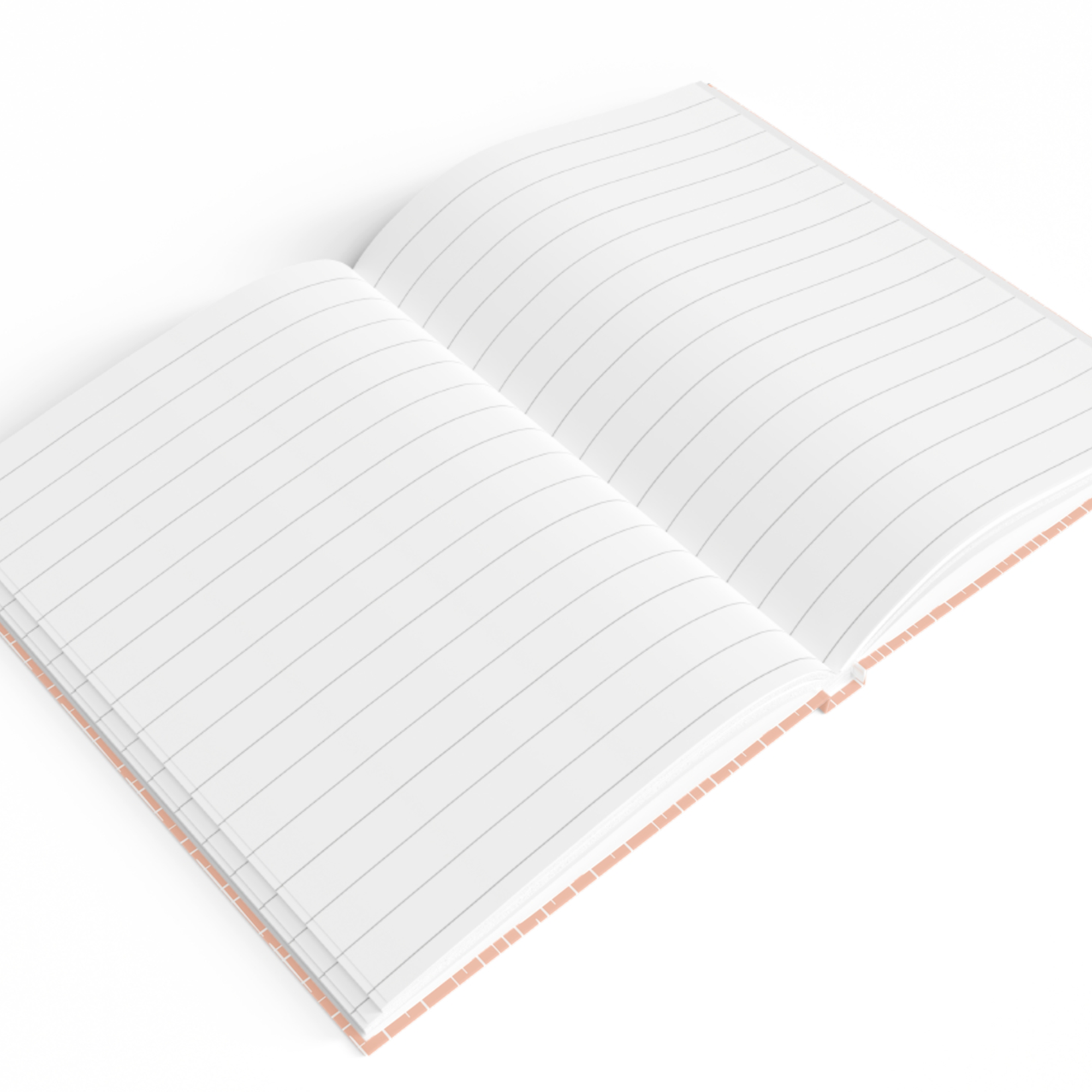 Retro Hashtag Journal in Peach product thumbnail image