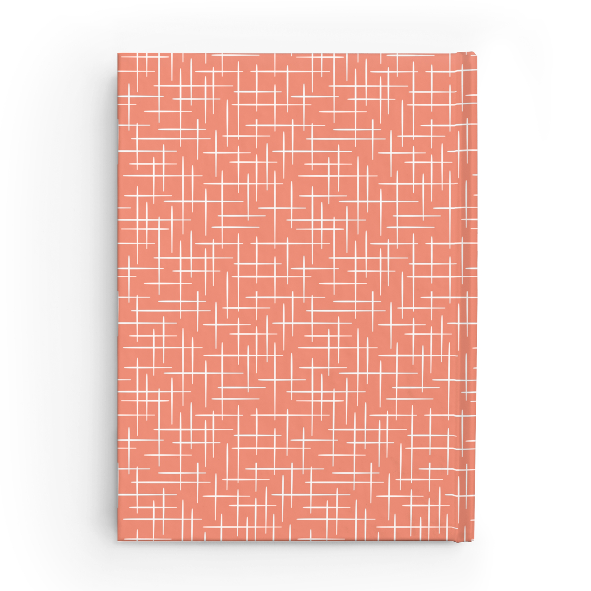 Retro Hashtag Journal in Grapefruit product thumbnail image