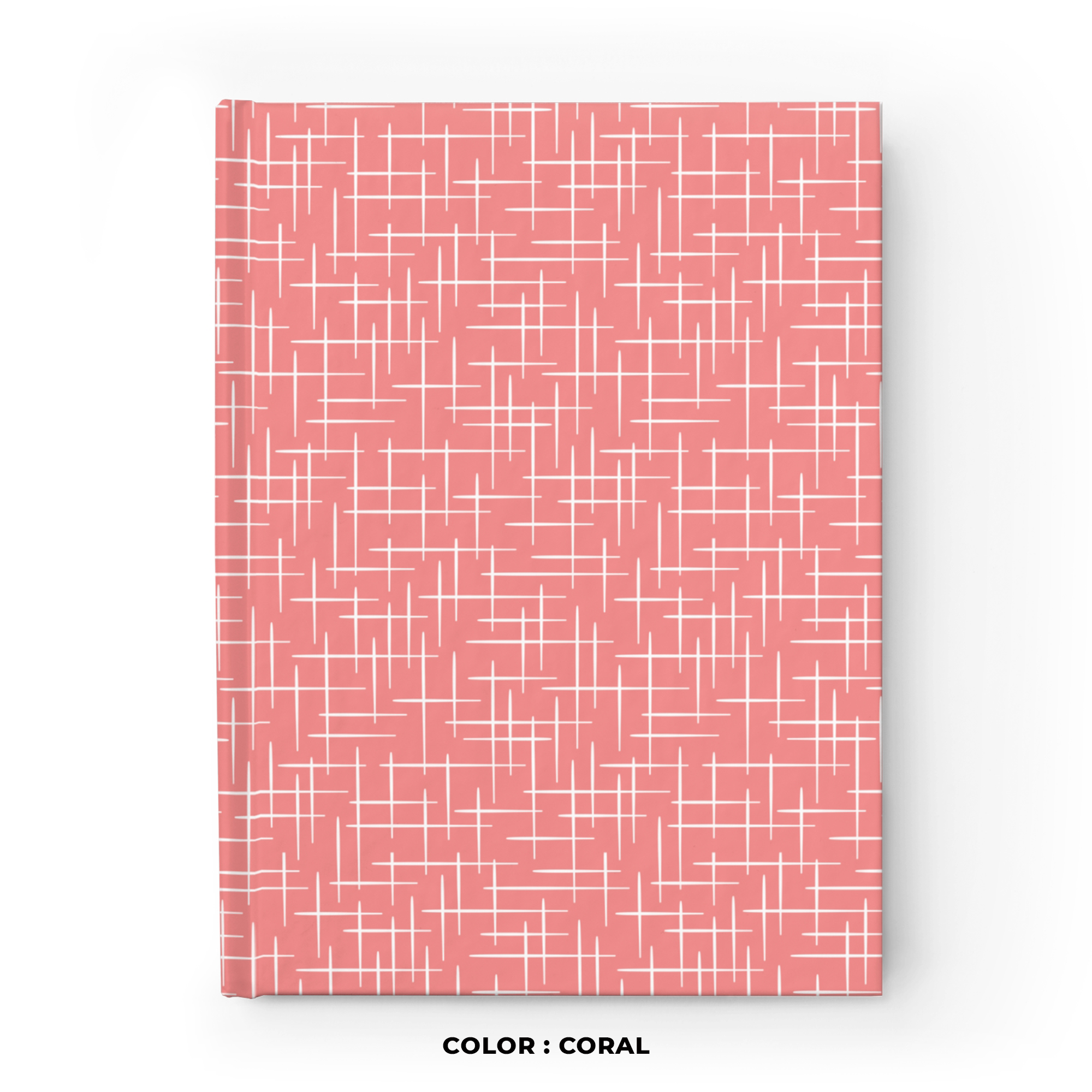 Retro Hashtag Journal in Coral product thumbnail image