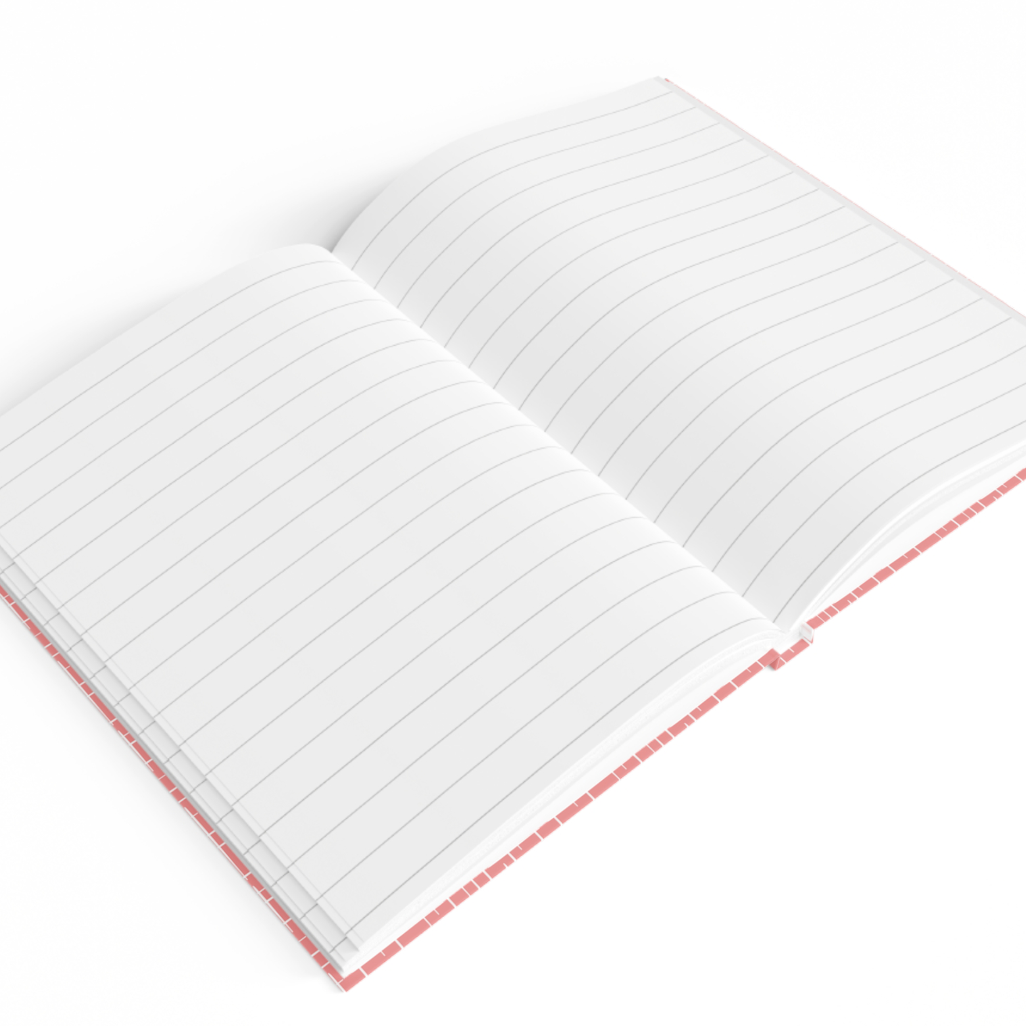 Retro Hashtag Journal in Coral product thumbnail image