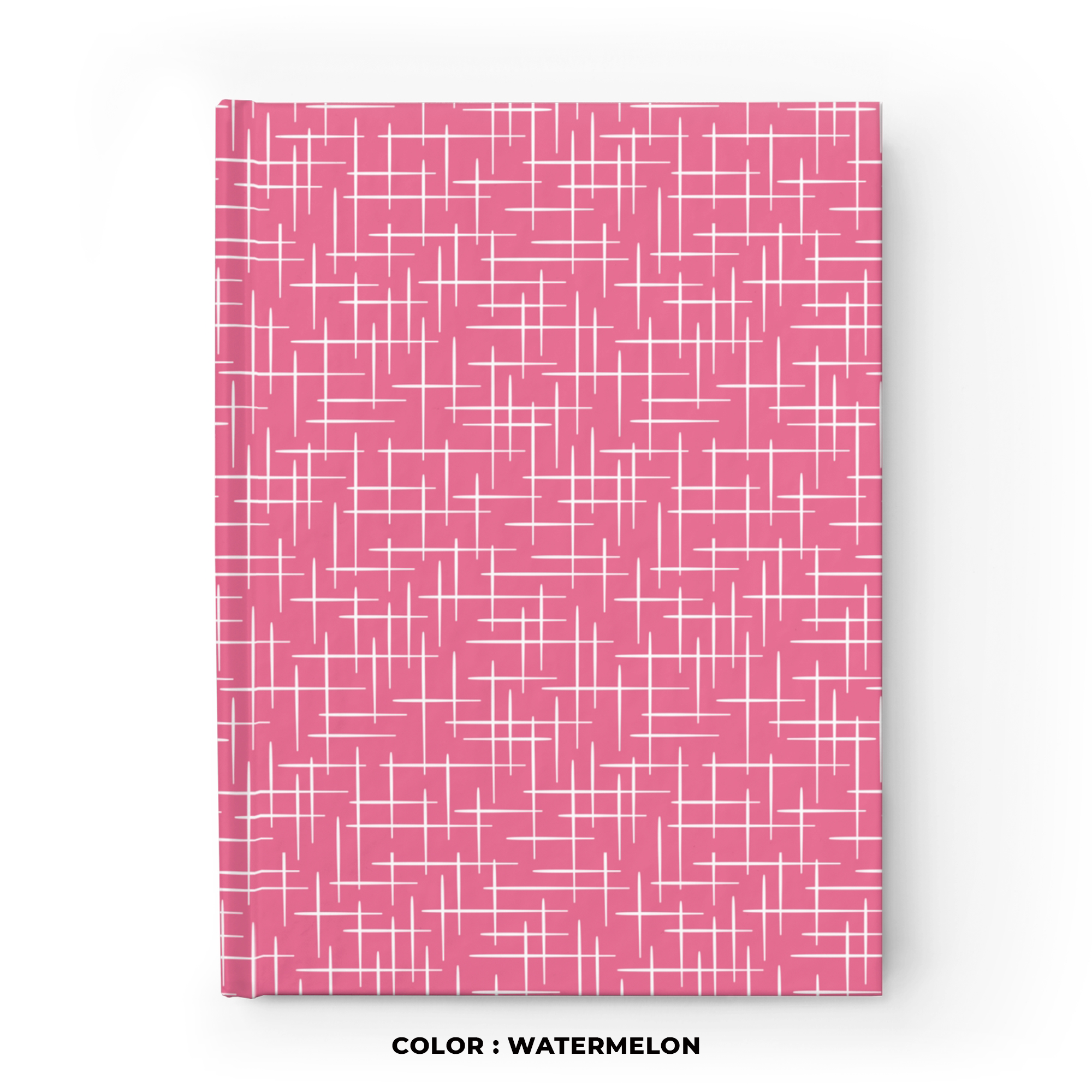 Retro Hashtag Journal in Watermelon product thumbnail image