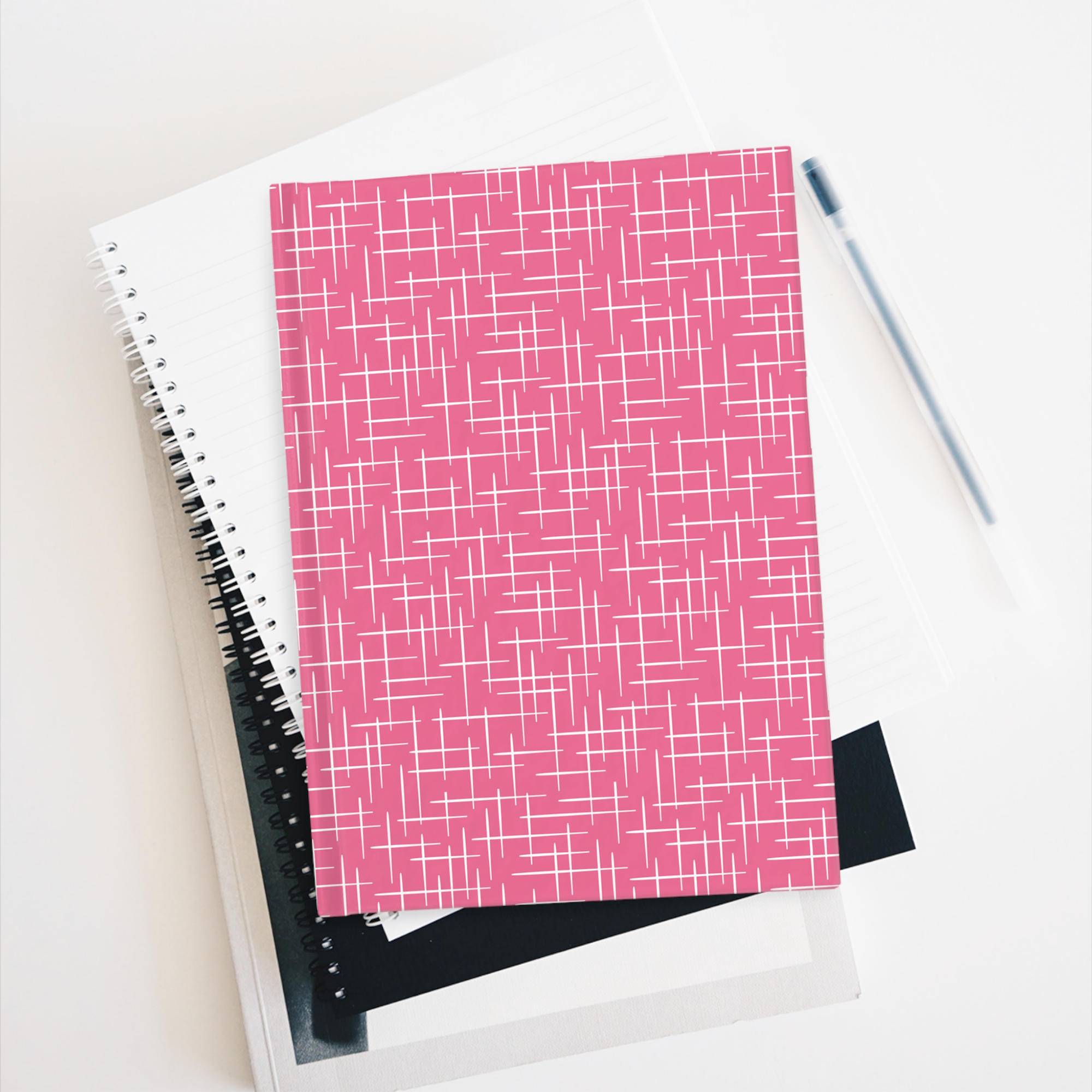 Retro Hashtag Journal in Watermelon product thumbnail image