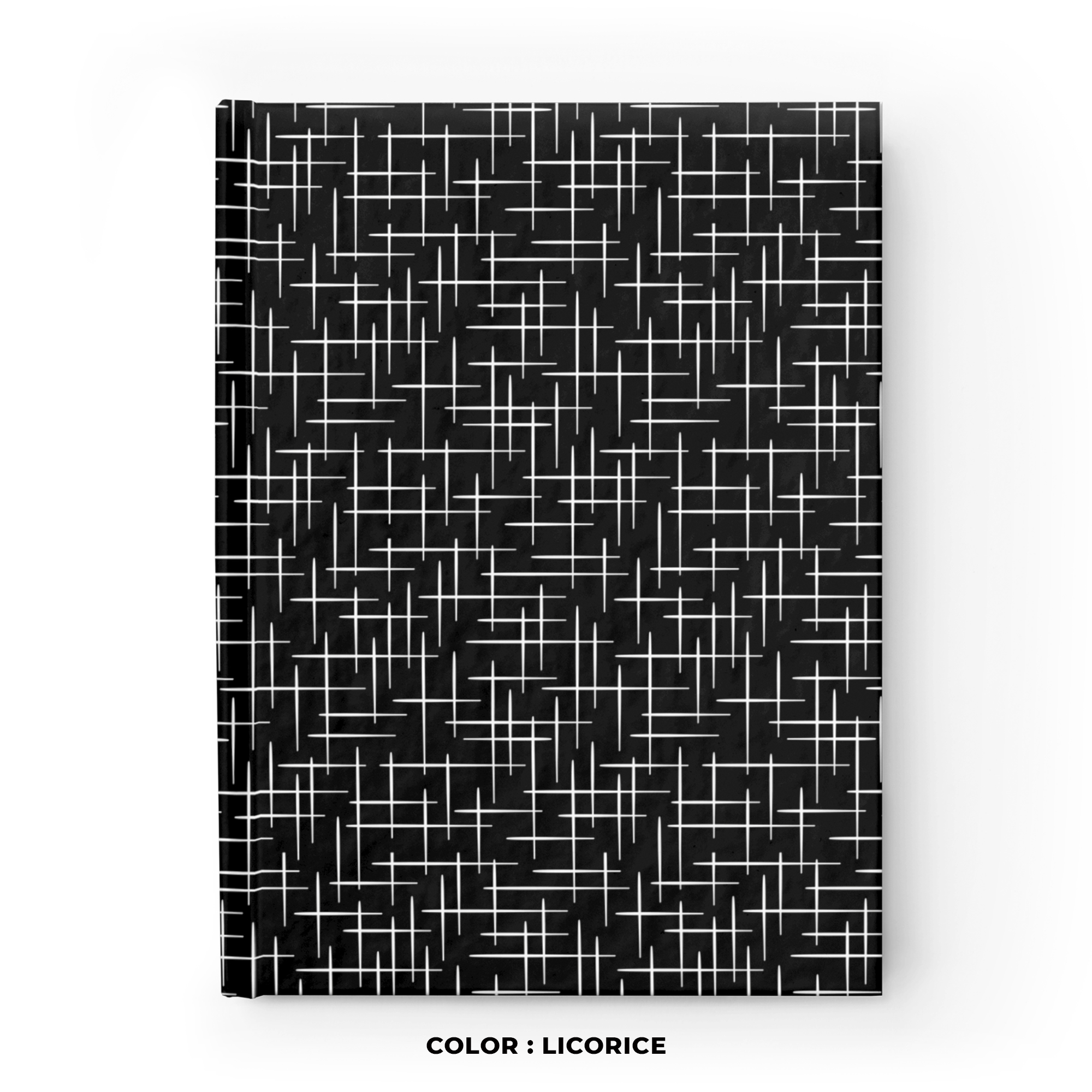 Retro Hashtag Journal in Licorice product thumbnail image
