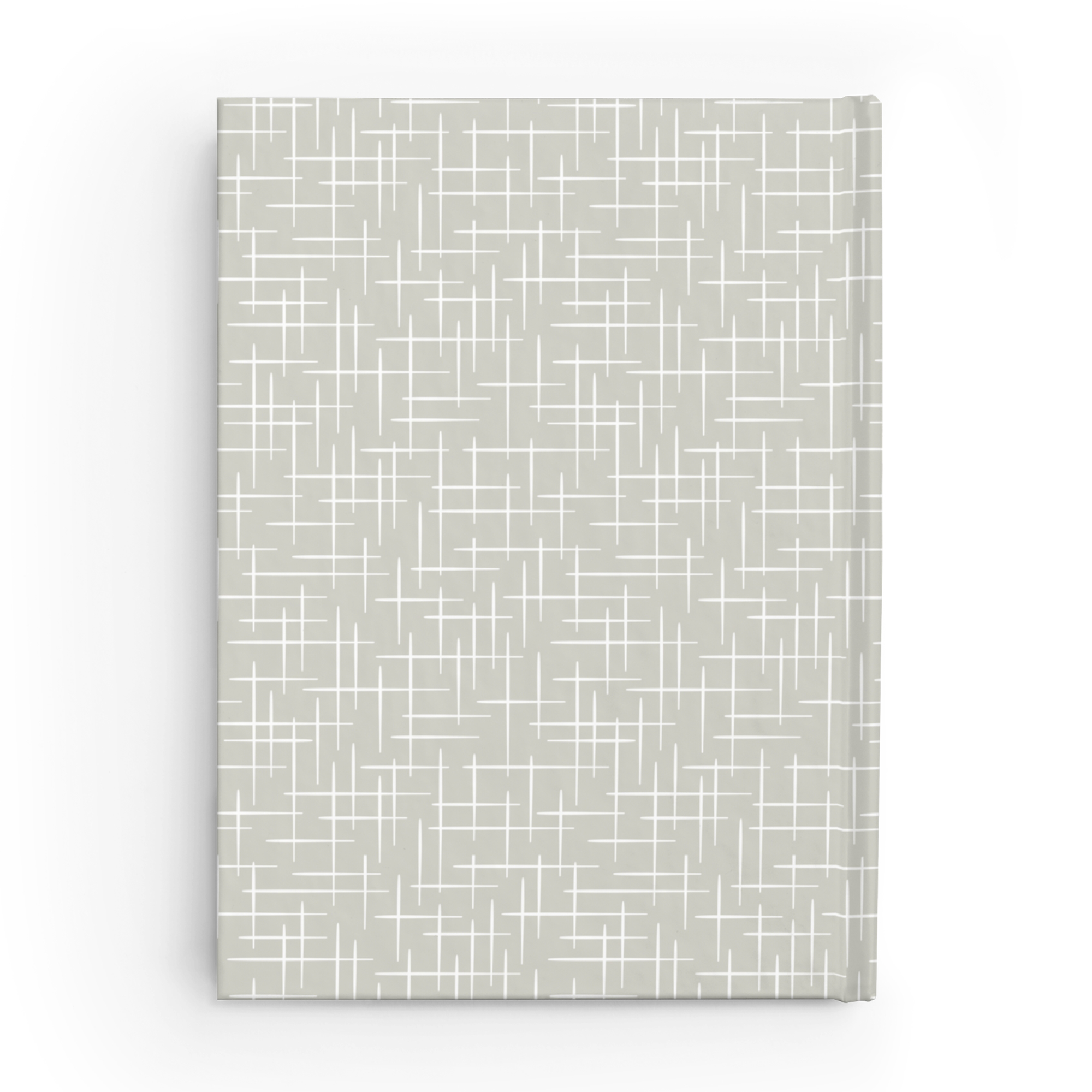 Retro Hashtag Journal in Dove product thumbnail image