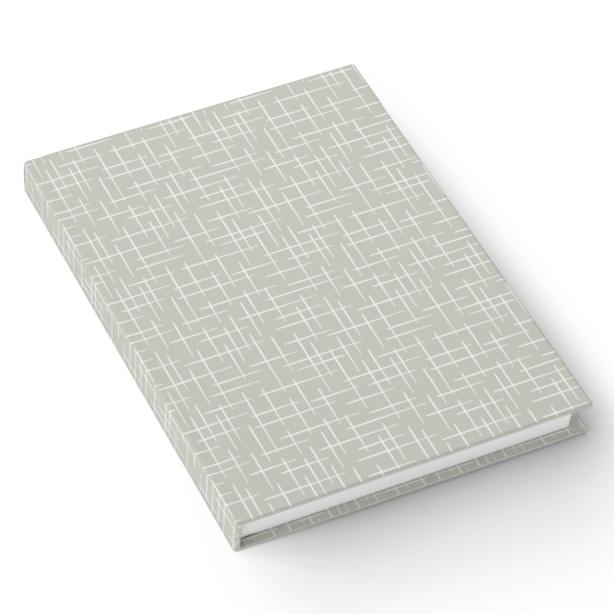 Retro Hashtag Journal in Dove product thumbnail image