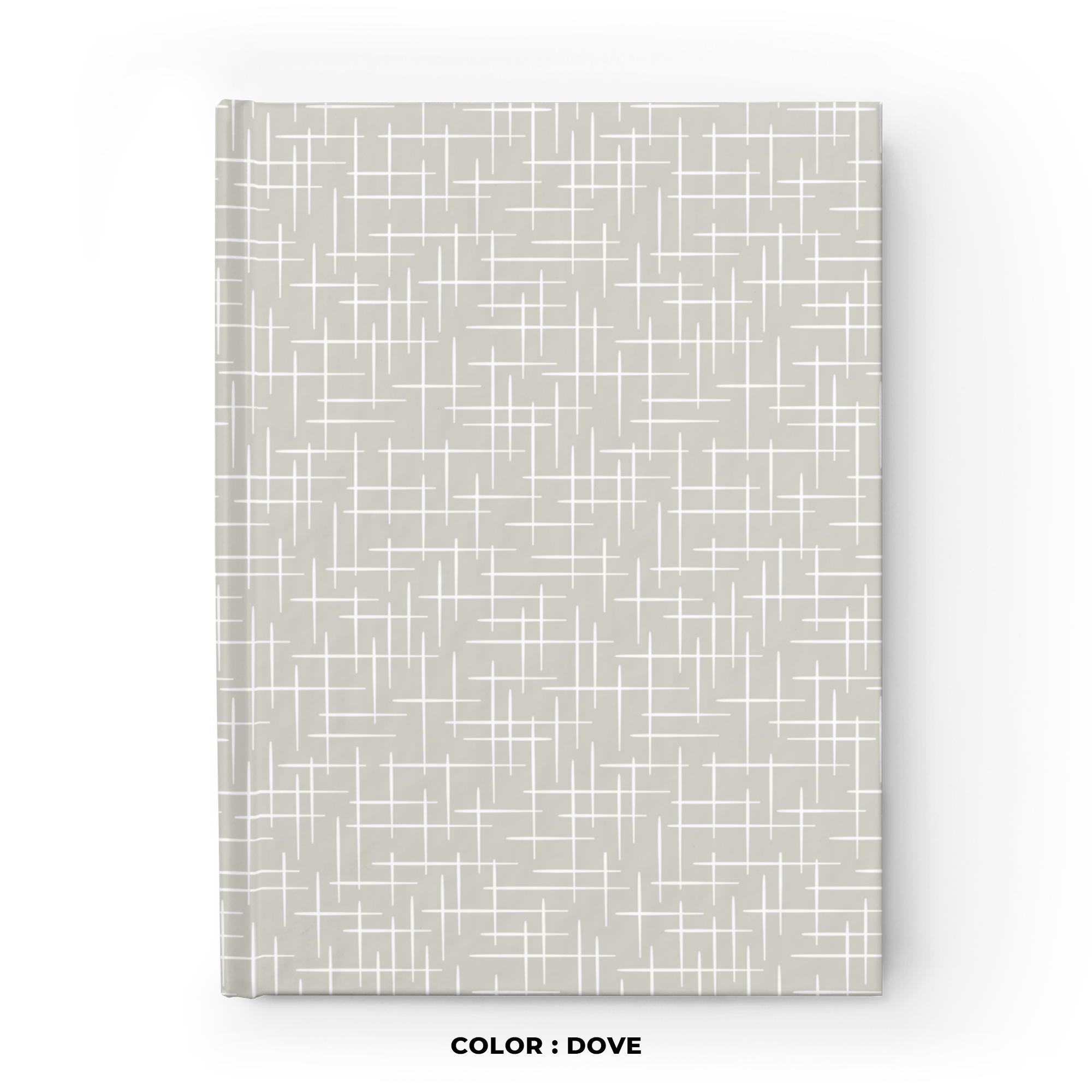 Retro Hashtag Journal in Dove product thumbnail image