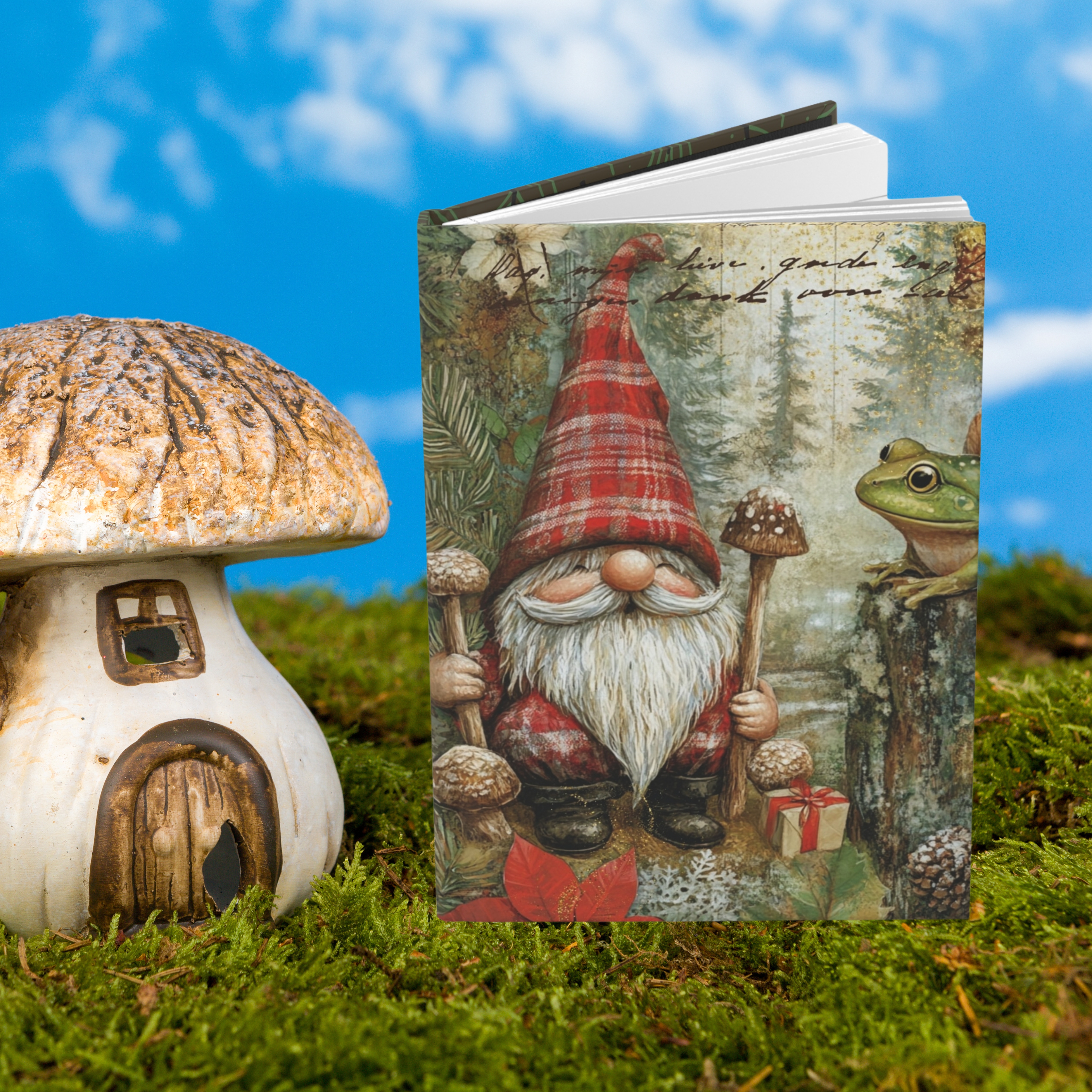Gnome Hardcover Journal product thumbnail image Gnome Hardcover Journal product thumbnail image