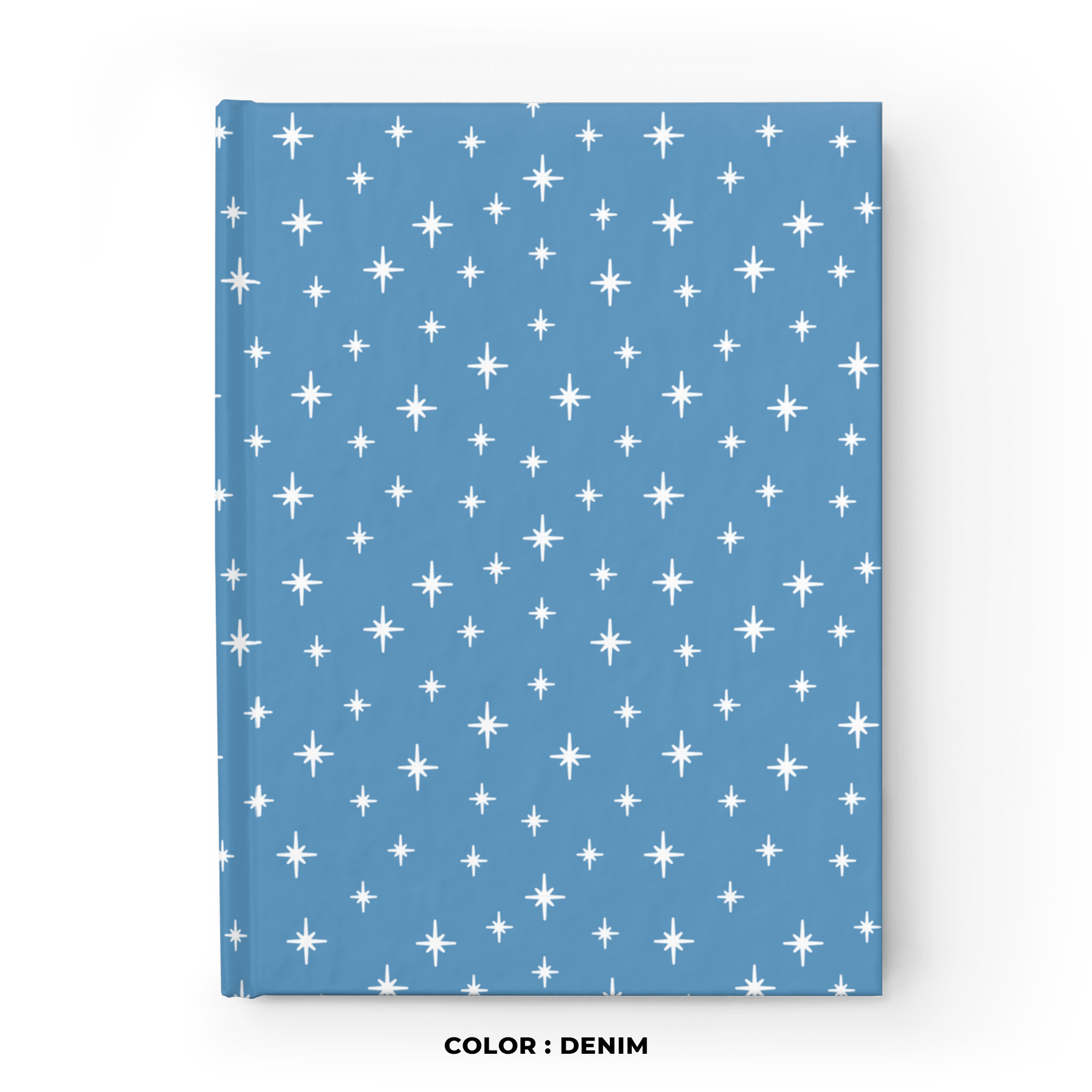 Retro Stardust Journal in Denim product thumbnail image Retro Stardust Journal in Denim product thumbnail image
