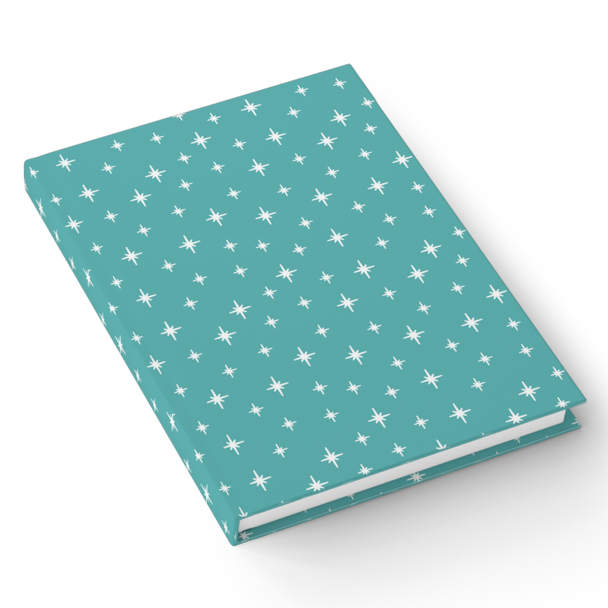 Retro Stardust Journal in Turquoise product thumbnail image