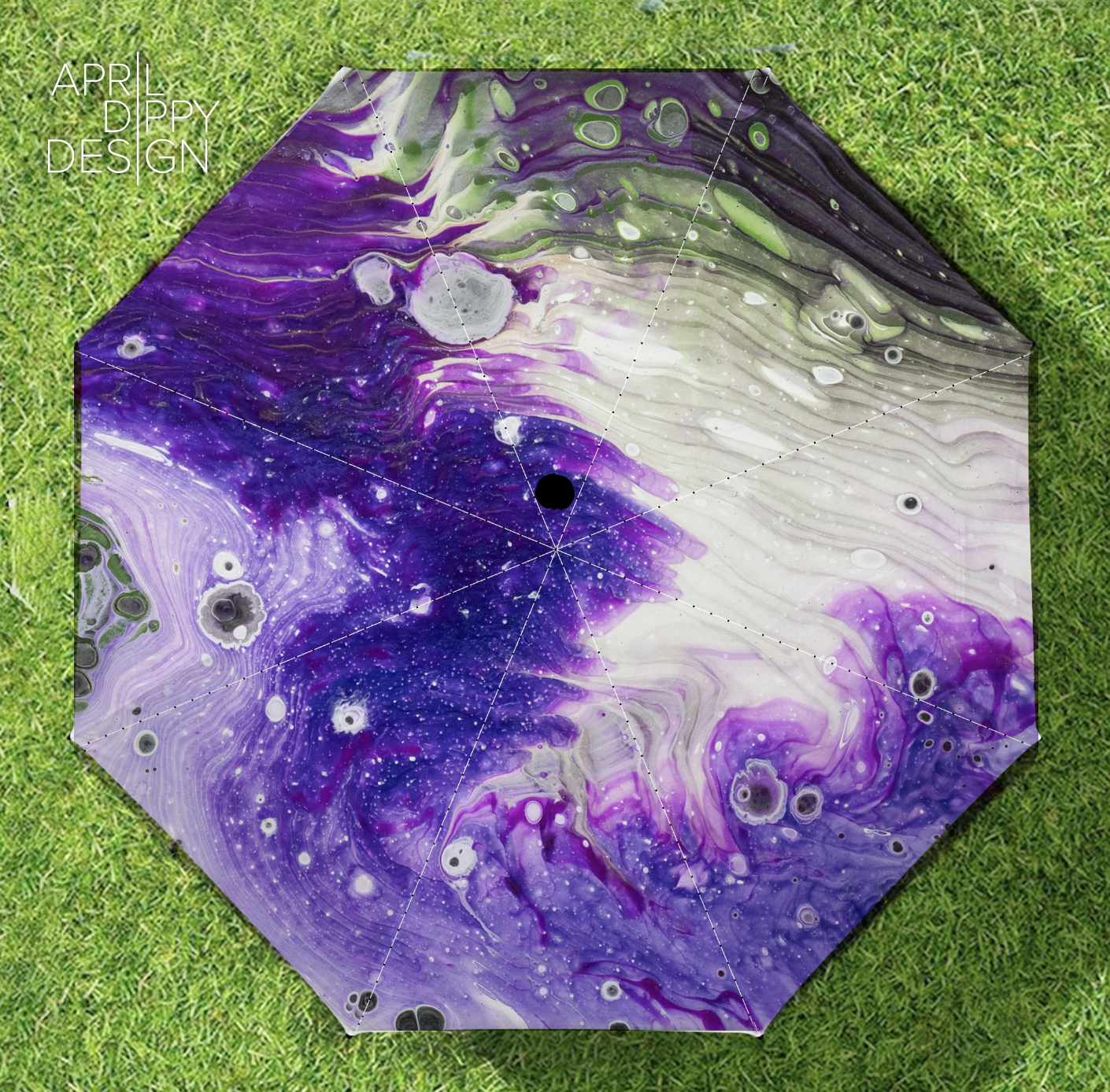 Purple Flow - Umbrella - Semi-Automatic Foldable product thumbnail image Purple Flow - Umbrella - Semi-Automatic Foldable product thumbnail image