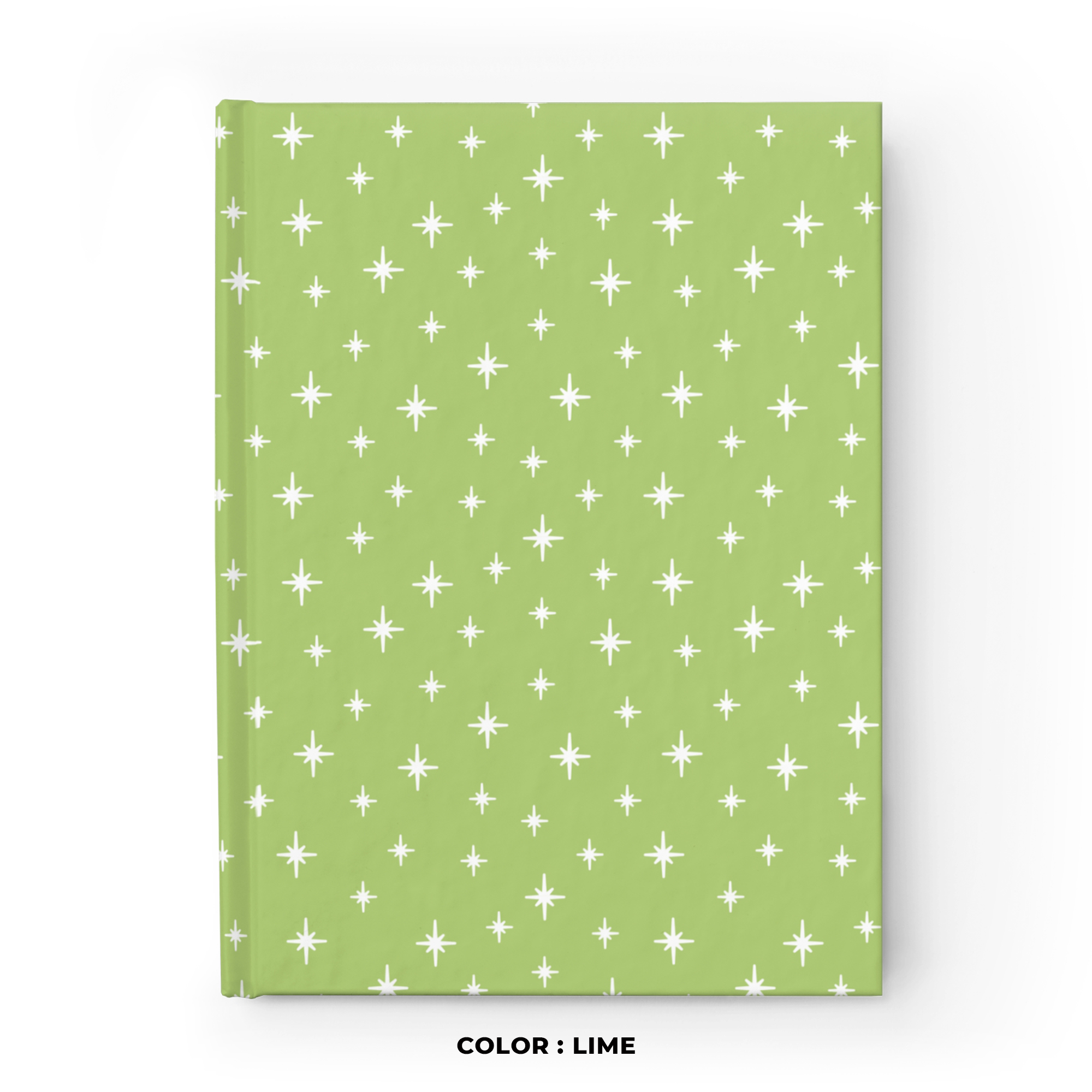 Retro Stardust Journal in Lime product thumbnail image Retro Stardust Journal in Lime product thumbnail image