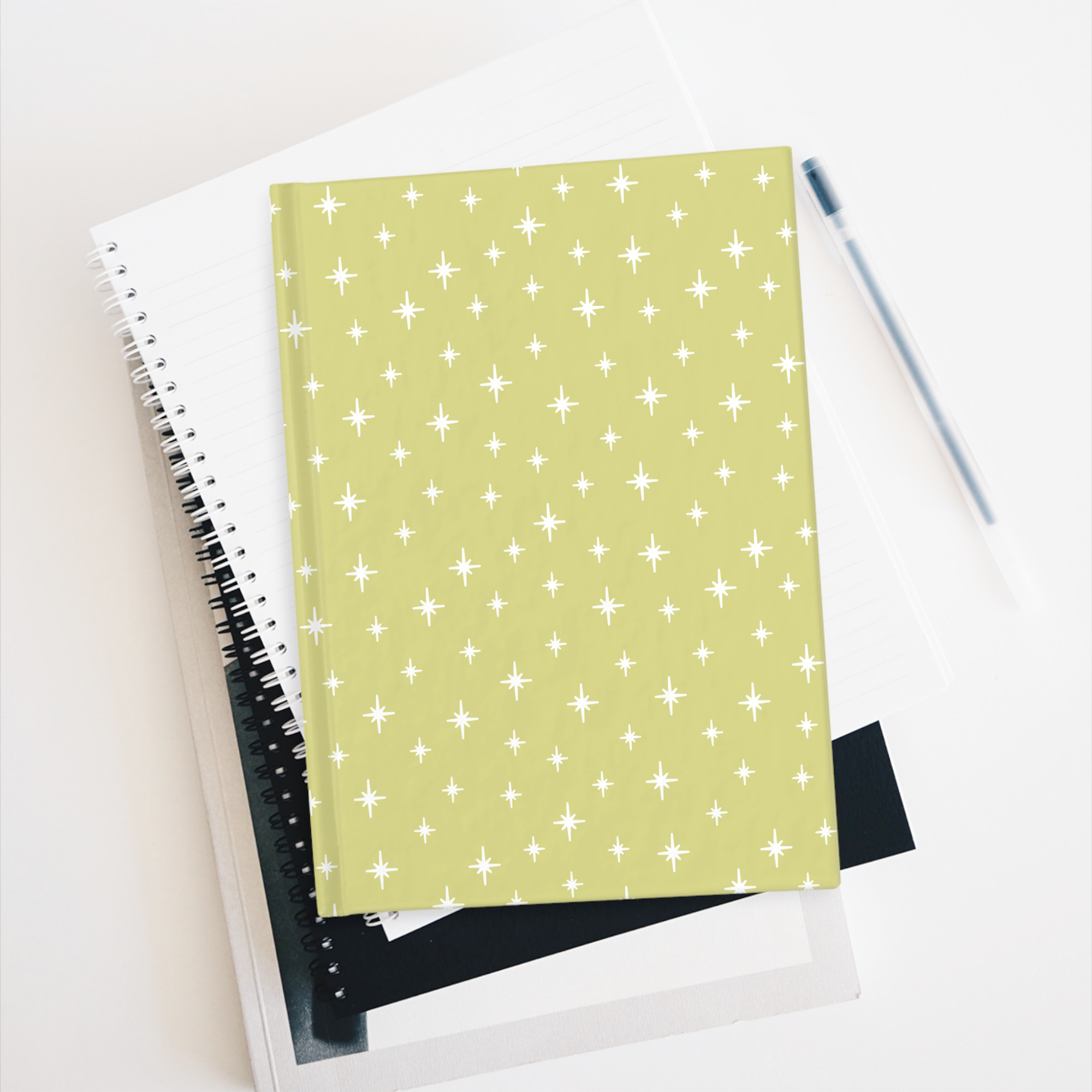 Retro Stardust Journal in Flaxen product thumbnail image Retro Stardust Journal in Flaxen product thumbnail image