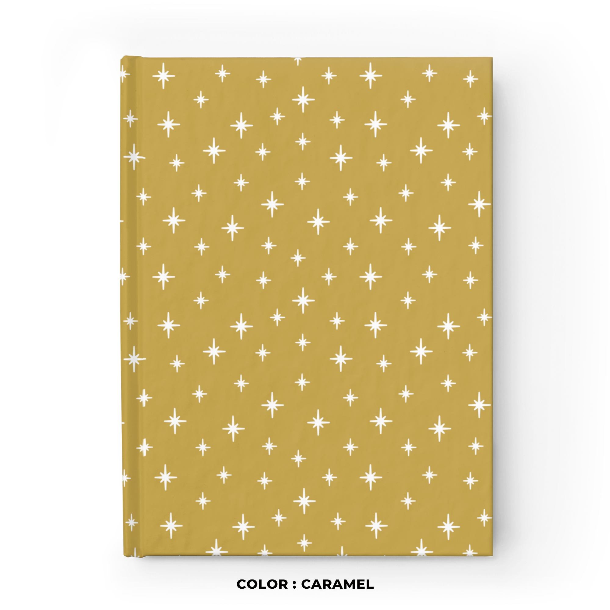 Retro Stardust Journal in Caramel product thumbnail image