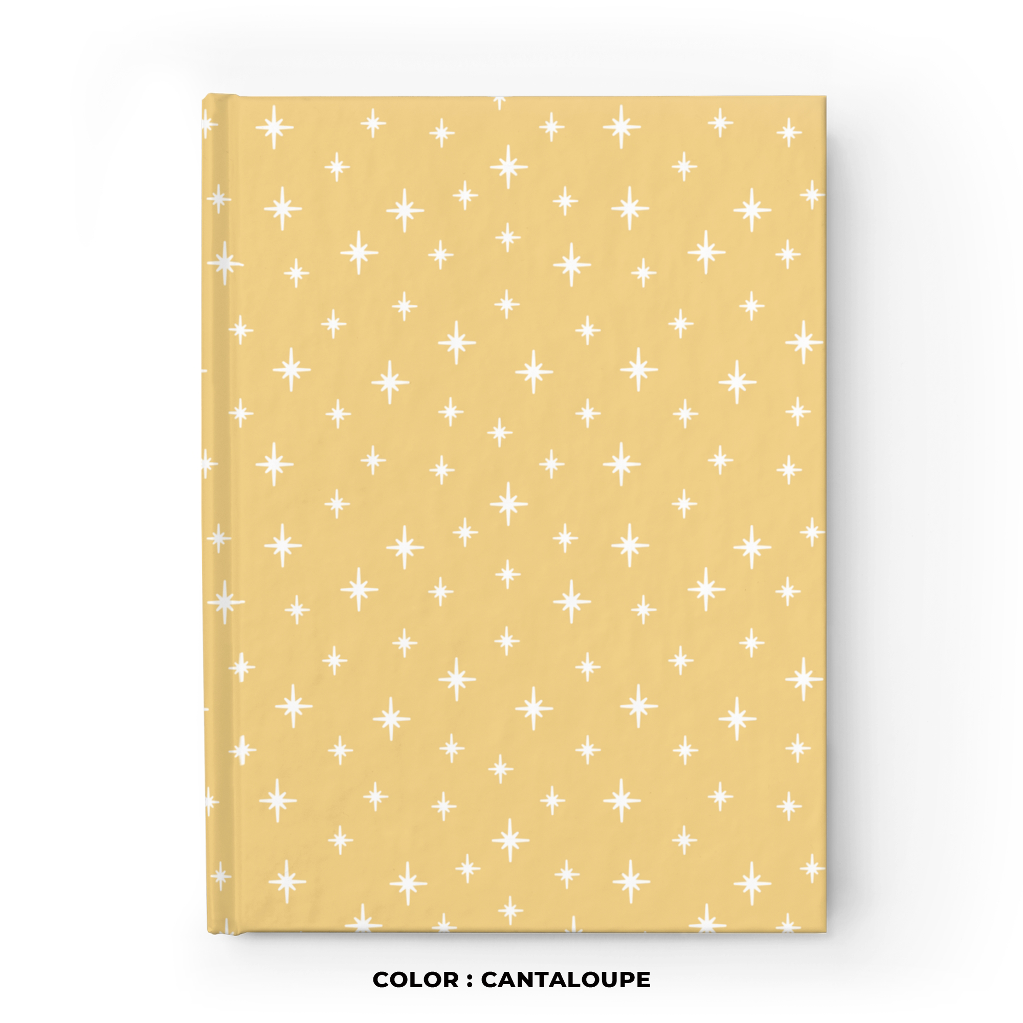 Retro Stardust Journal in Cantaloupe product thumbnail image Retro Stardust Journal in Cantaloupe product thumbnail image