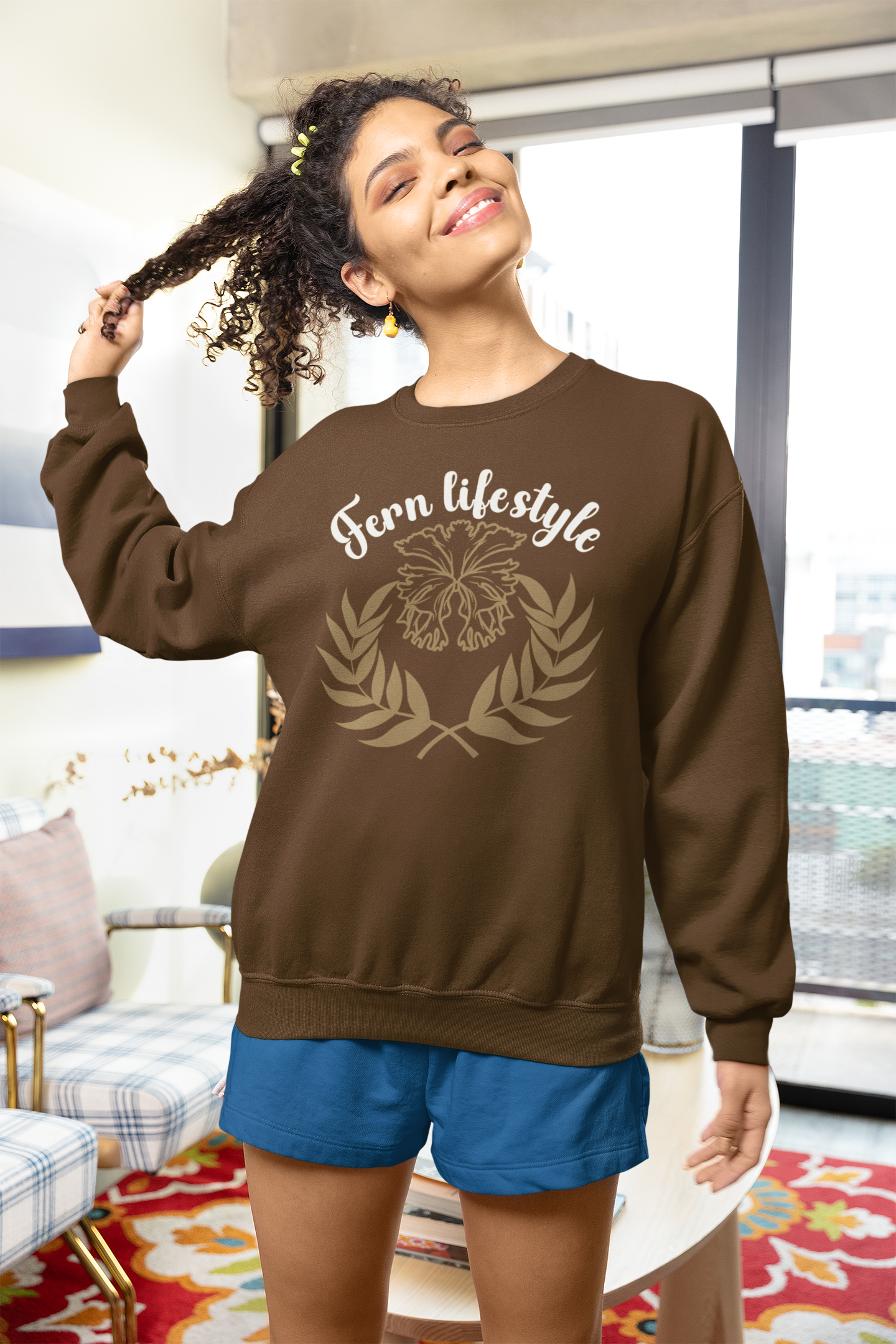 Fern Lifestyle Sweatshirt - Cozy sweater product thumbnail image