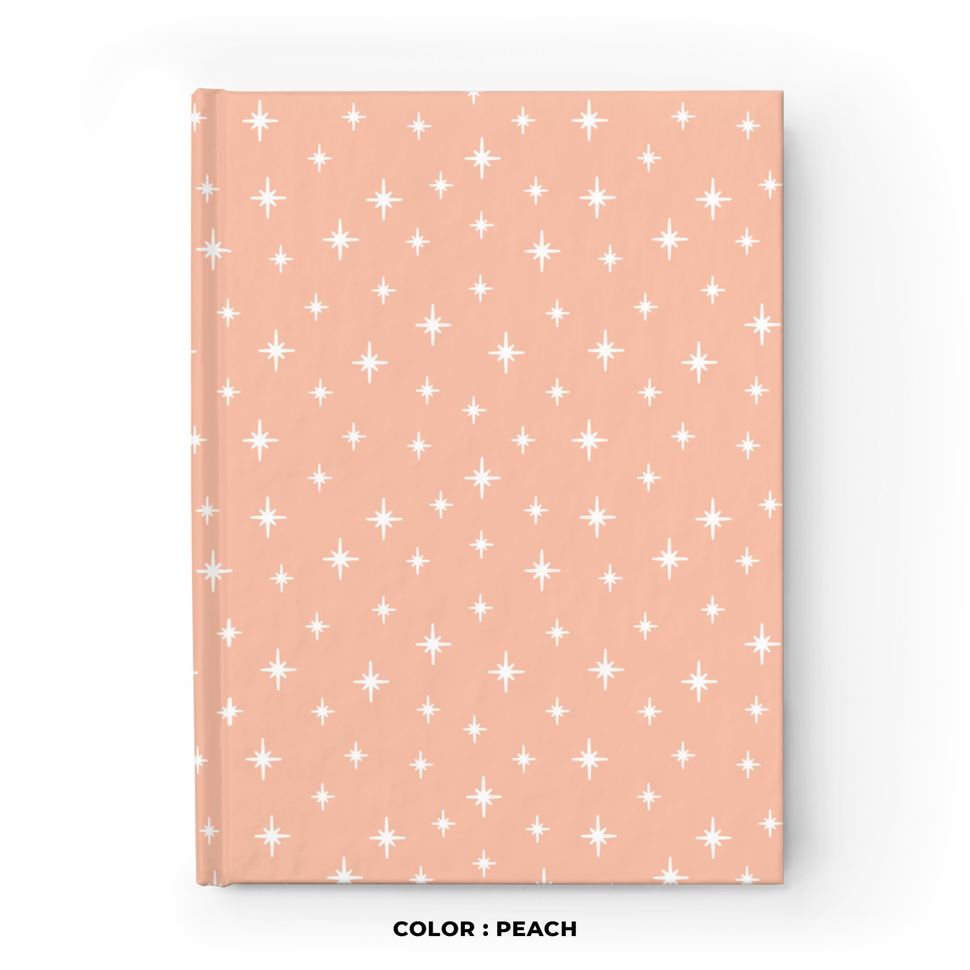 Retro Stardust Journal in Peach product thumbnail image Retro Stardust Journal in Peach product thumbnail image