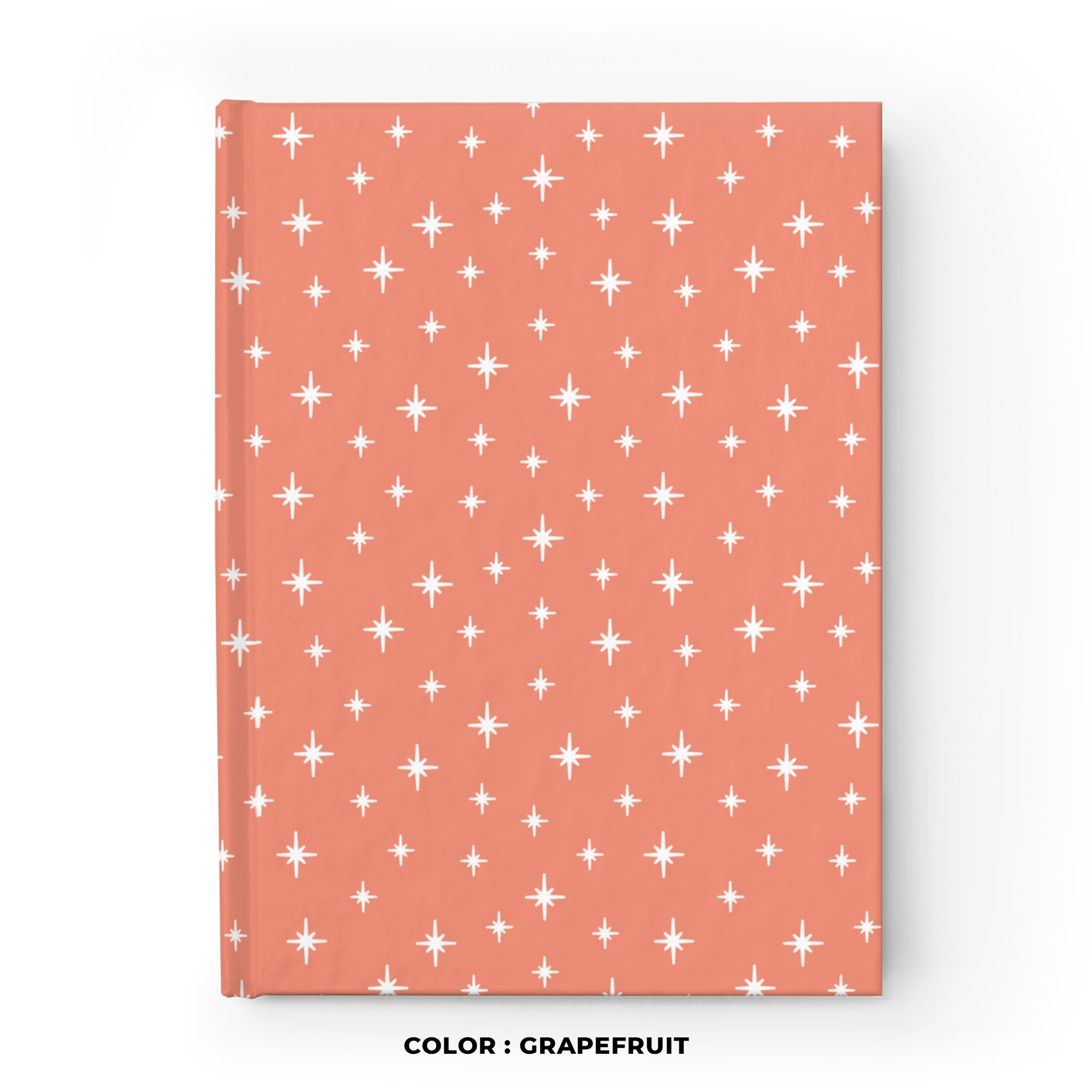 Retro Stardust Journal in Grapefruit product thumbnail image