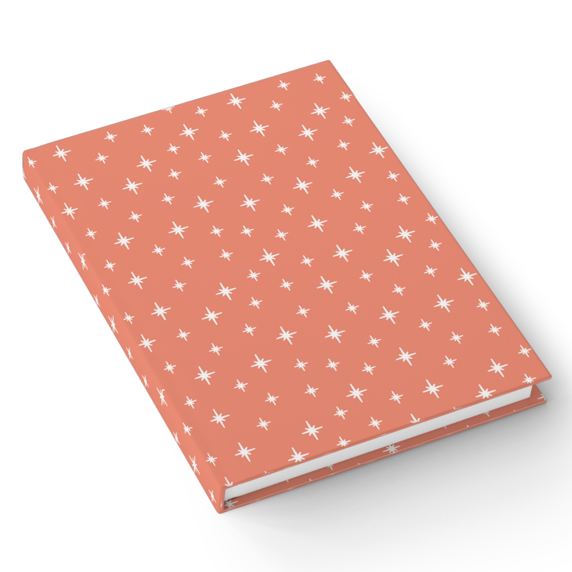 Retro Stardust Journal in Grapefruit product thumbnail image