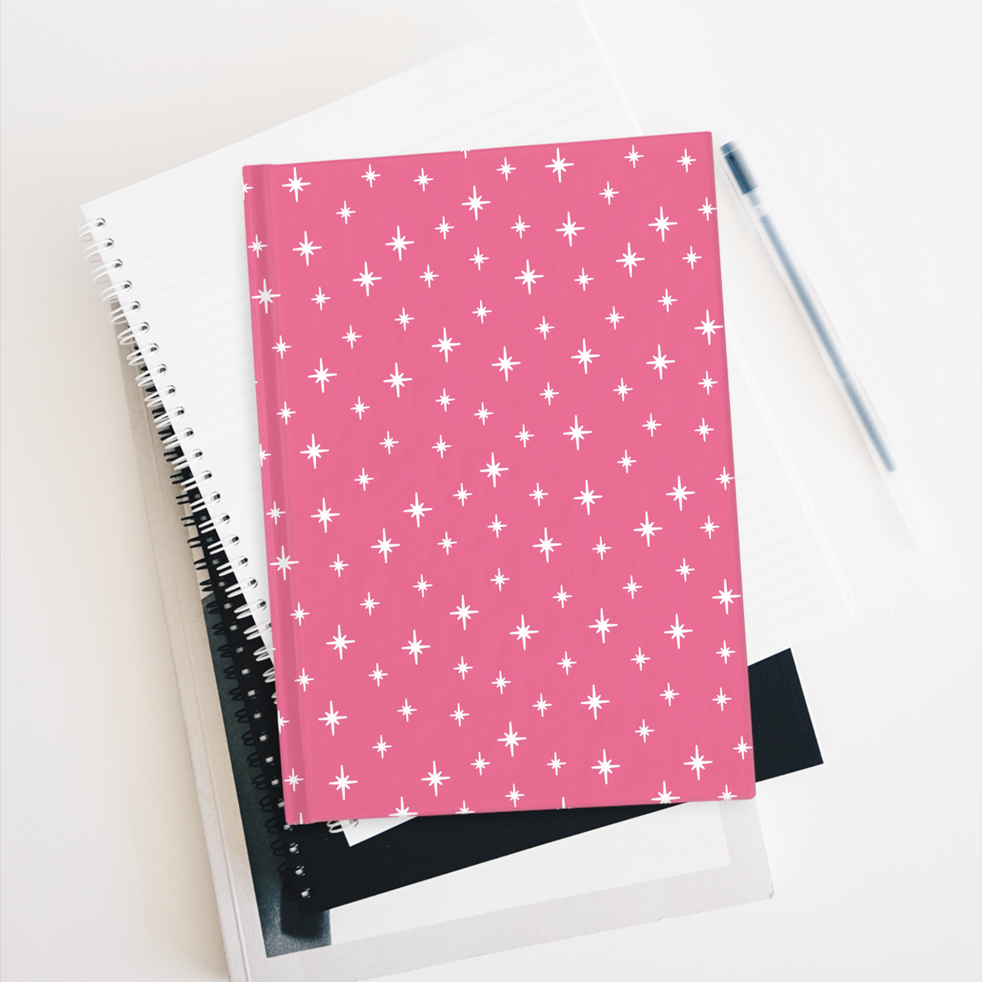 Retro Stardust Journal in Watermelon product thumbnail image Retro Stardust Journal in Watermelon product thumbnail image