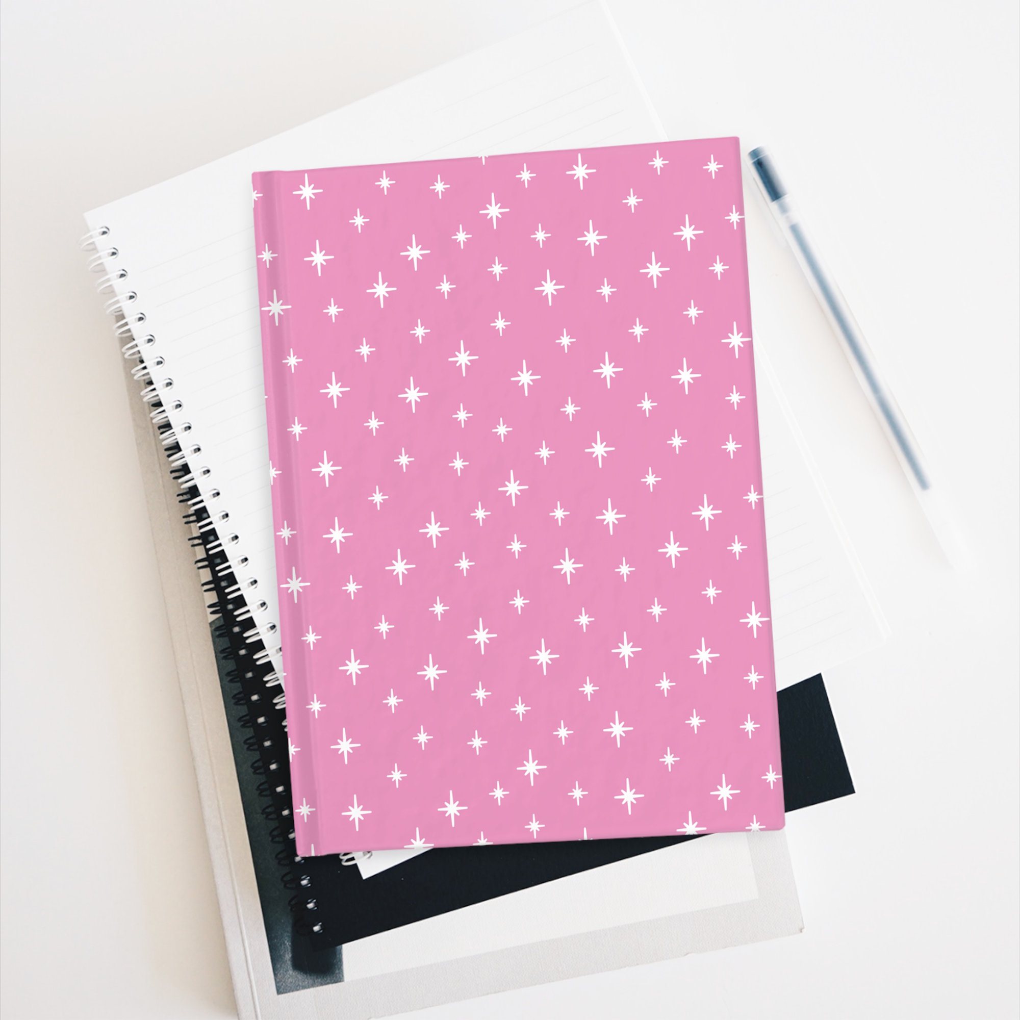 Retro Stardust Journal in Rose product thumbnail image Retro Stardust Journal in Rose product thumbnail image