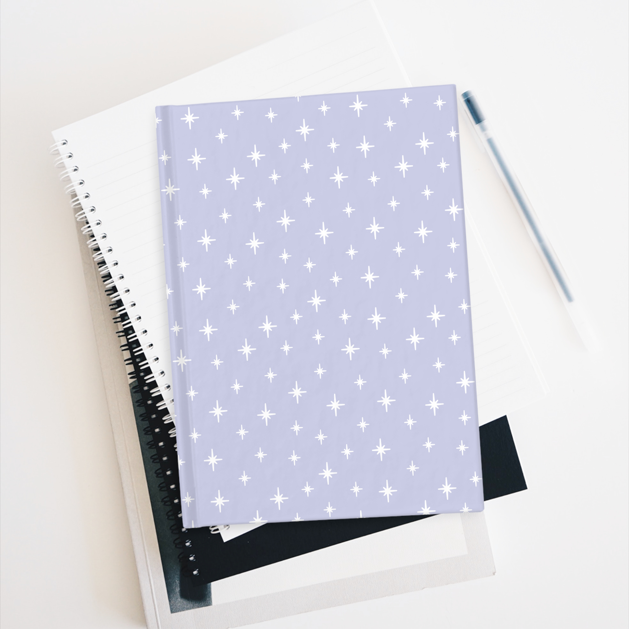 Retro Stardust Journal in Lavender product thumbnail image Retro Stardust Journal in Lavender product thumbnail image