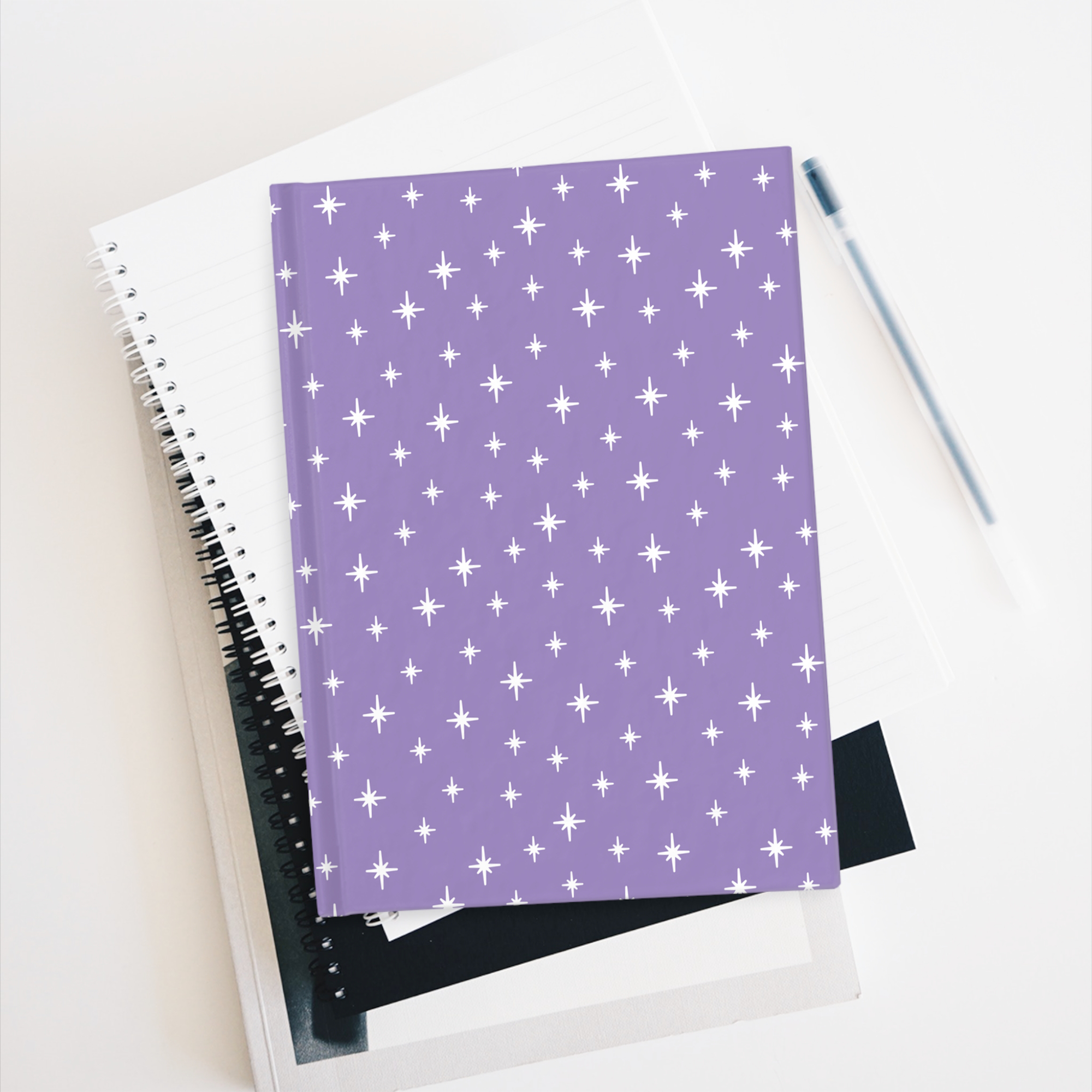 Retro Stardust Journal in Grape product thumbnail image Retro Stardust Journal in Grape product thumbnail image